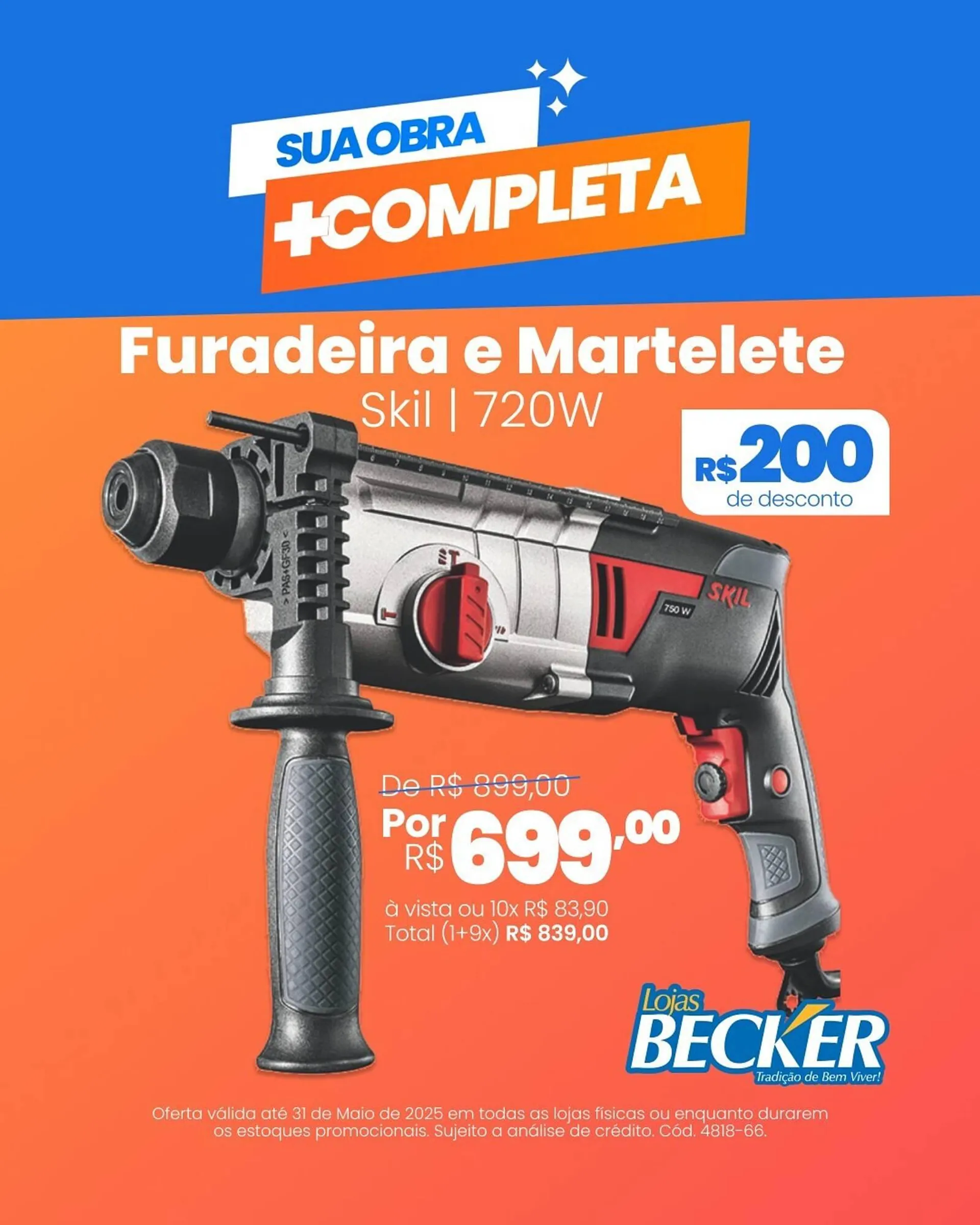Encarte de Catálogo Lojas Becker 20 de maio até 31 de maio 2025 - Pagina 1