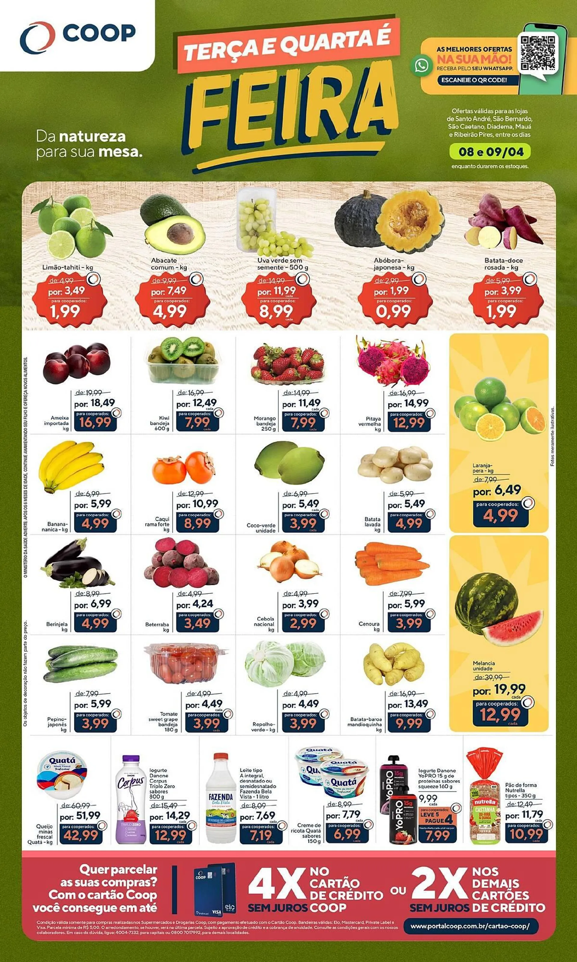 Encarte de Catálogo Coop 8 de abril até 9 de abril 2025 - Pagina 1