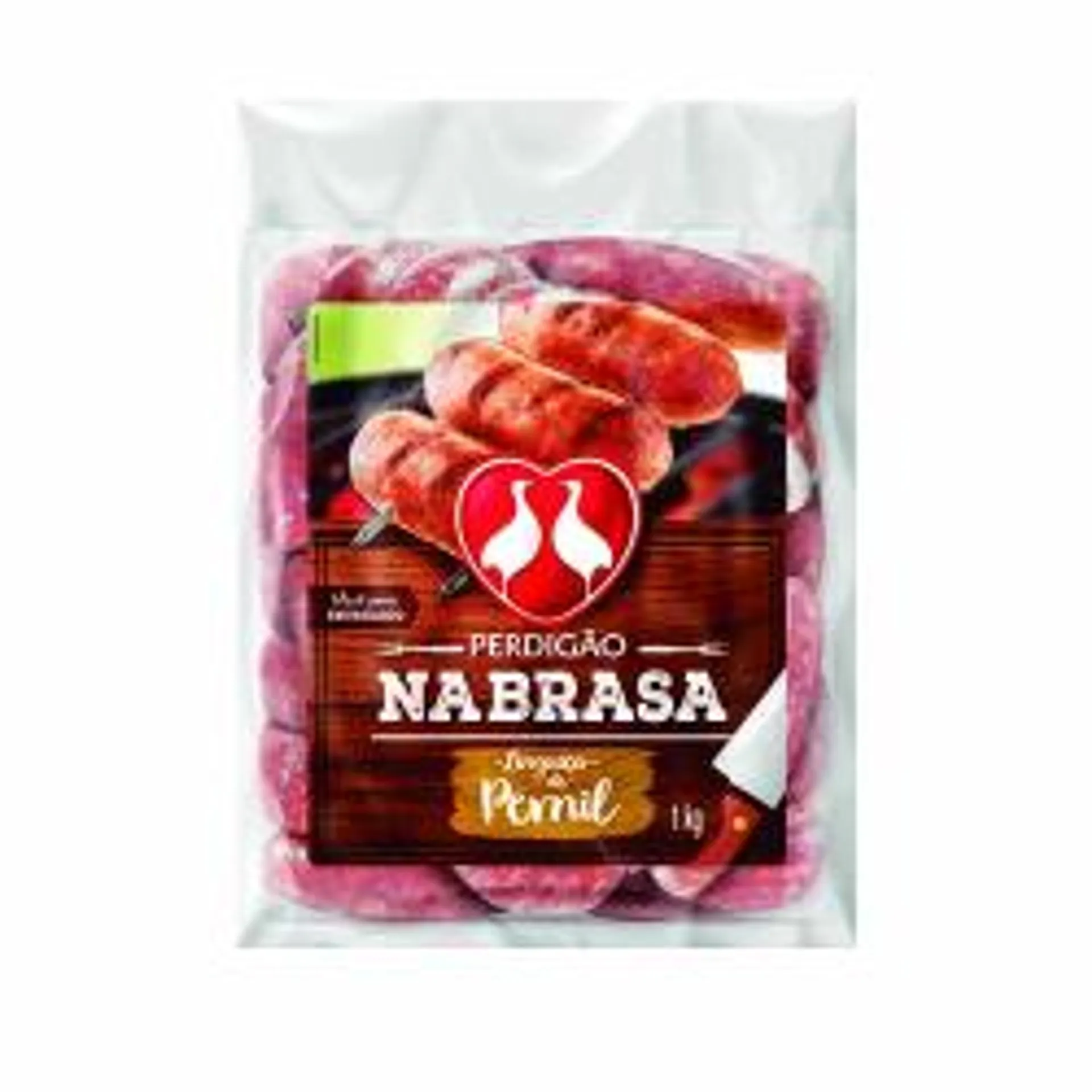 Linguiça Pernil Perdigão Na Brasa 1kg