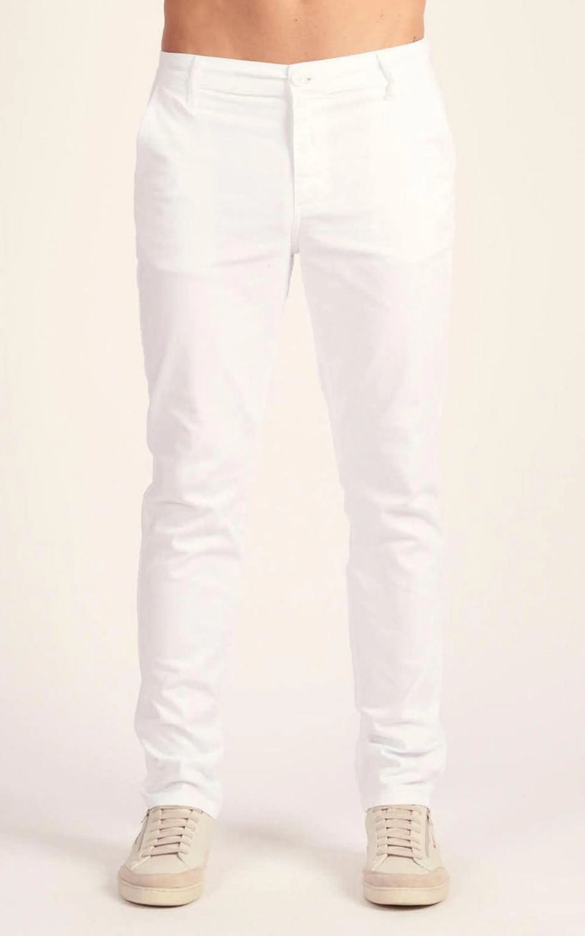 Calça Masculina Casual - BRANCO