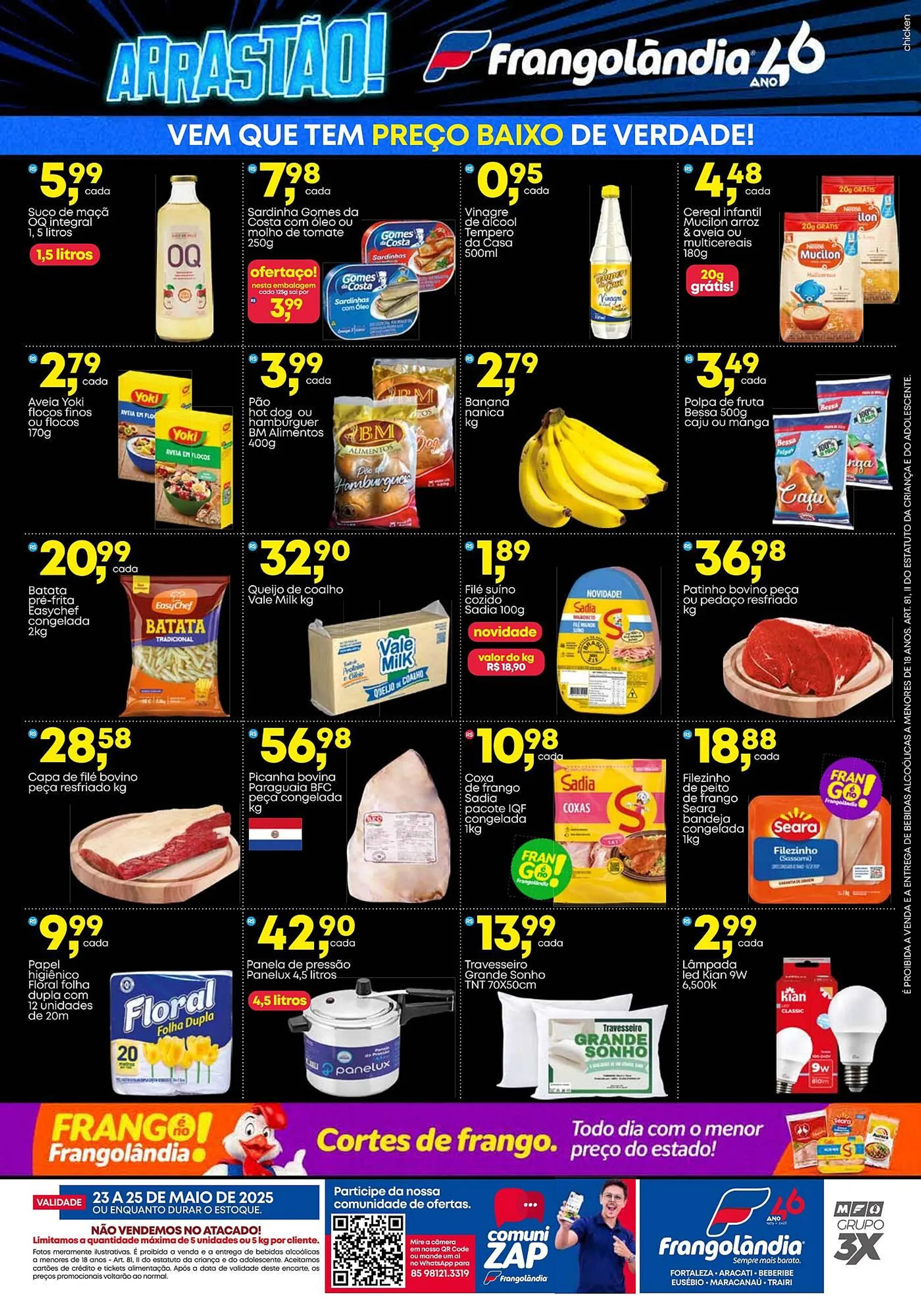 Encarte de Ofertas Frangolândia 22 de maio até 25 de maio 2025 - Pagina 2