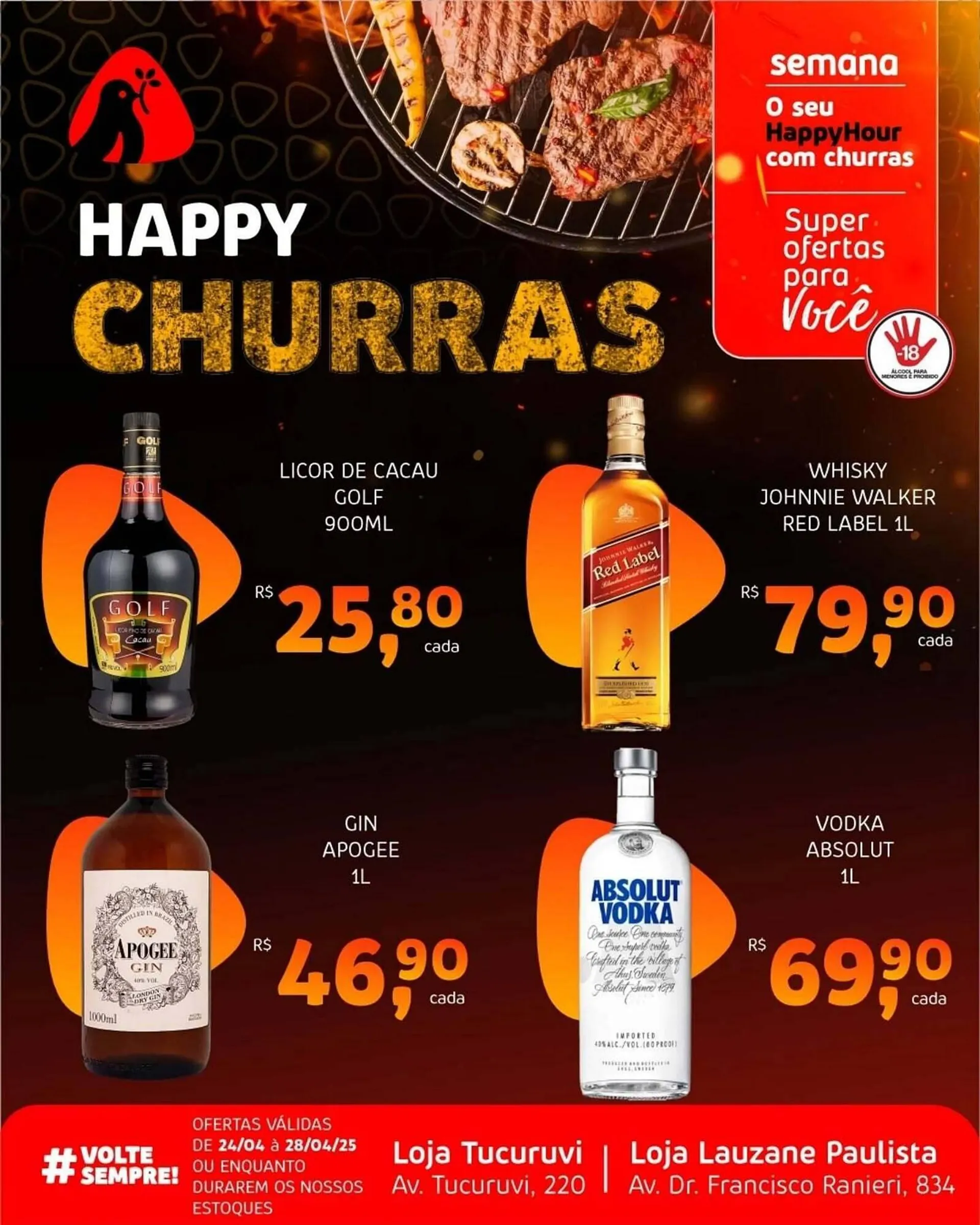 Encarte de Catálogo Trimais Supermercado 24 de abril até 28 de abril 2025 - Pagina 4