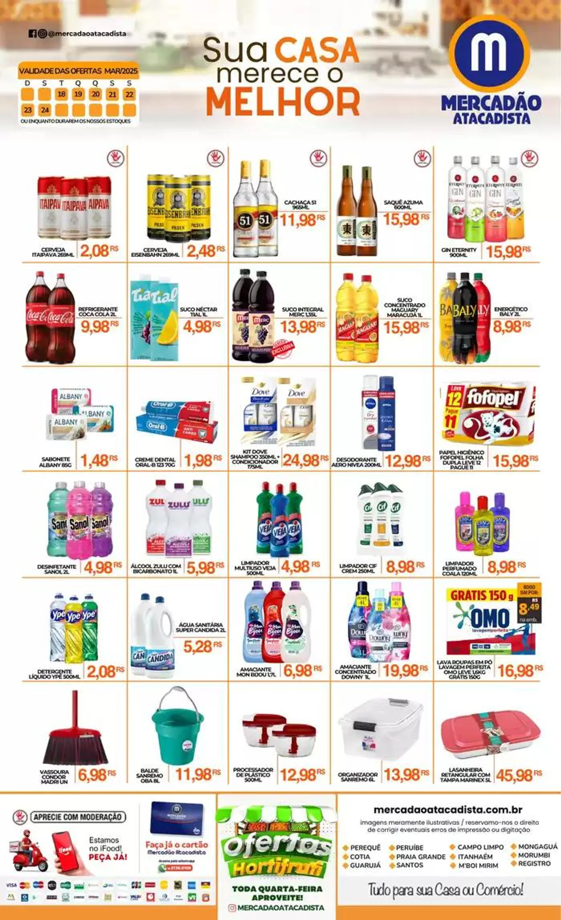 Encarte de Ofertas exclusivas para nossos clientes 24 de março até 28 de março 2025 - Pagina 5