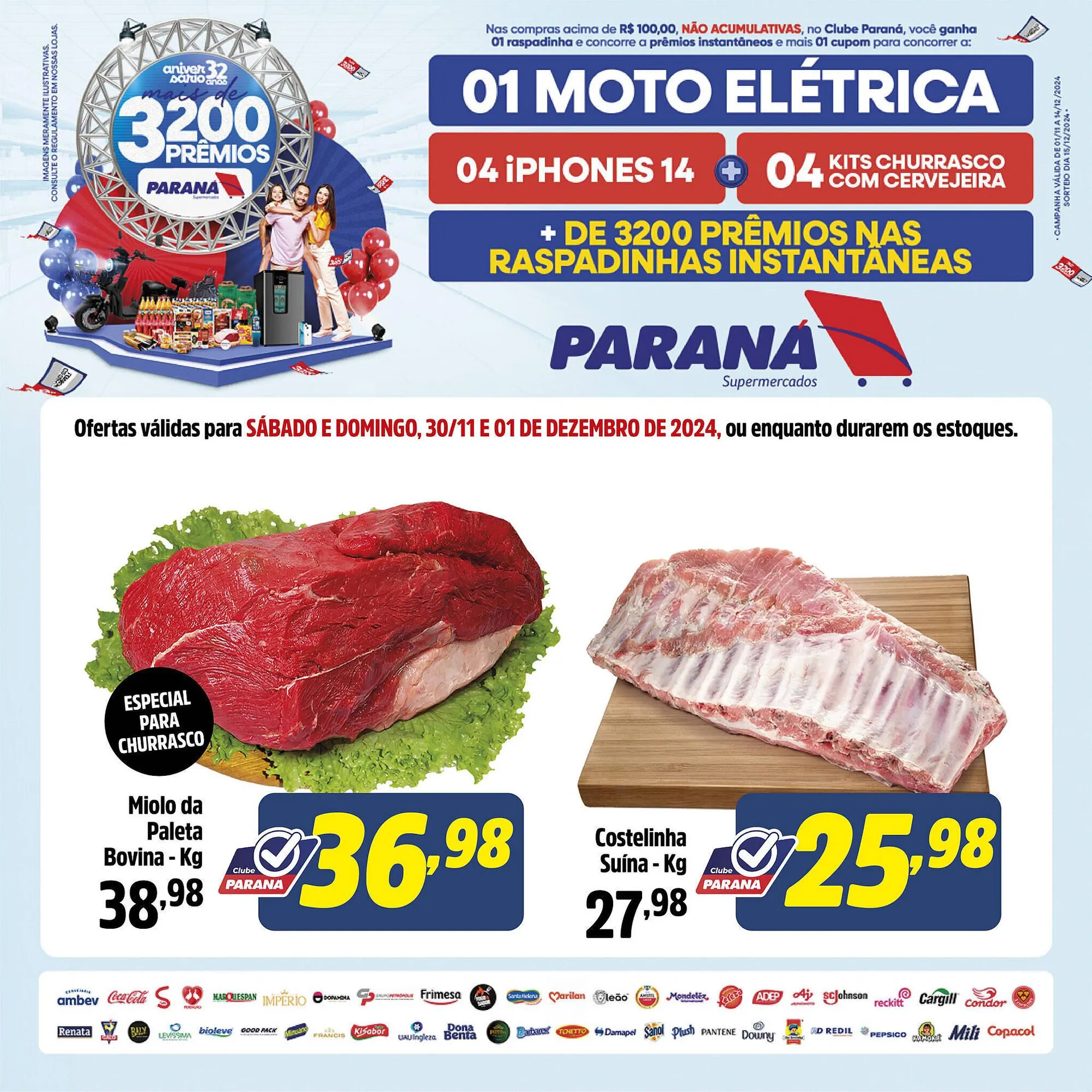 Encarte de Catálogo Supermercado Paraná 1 de novembro até 15 de dezembro 2024 - Pagina 4