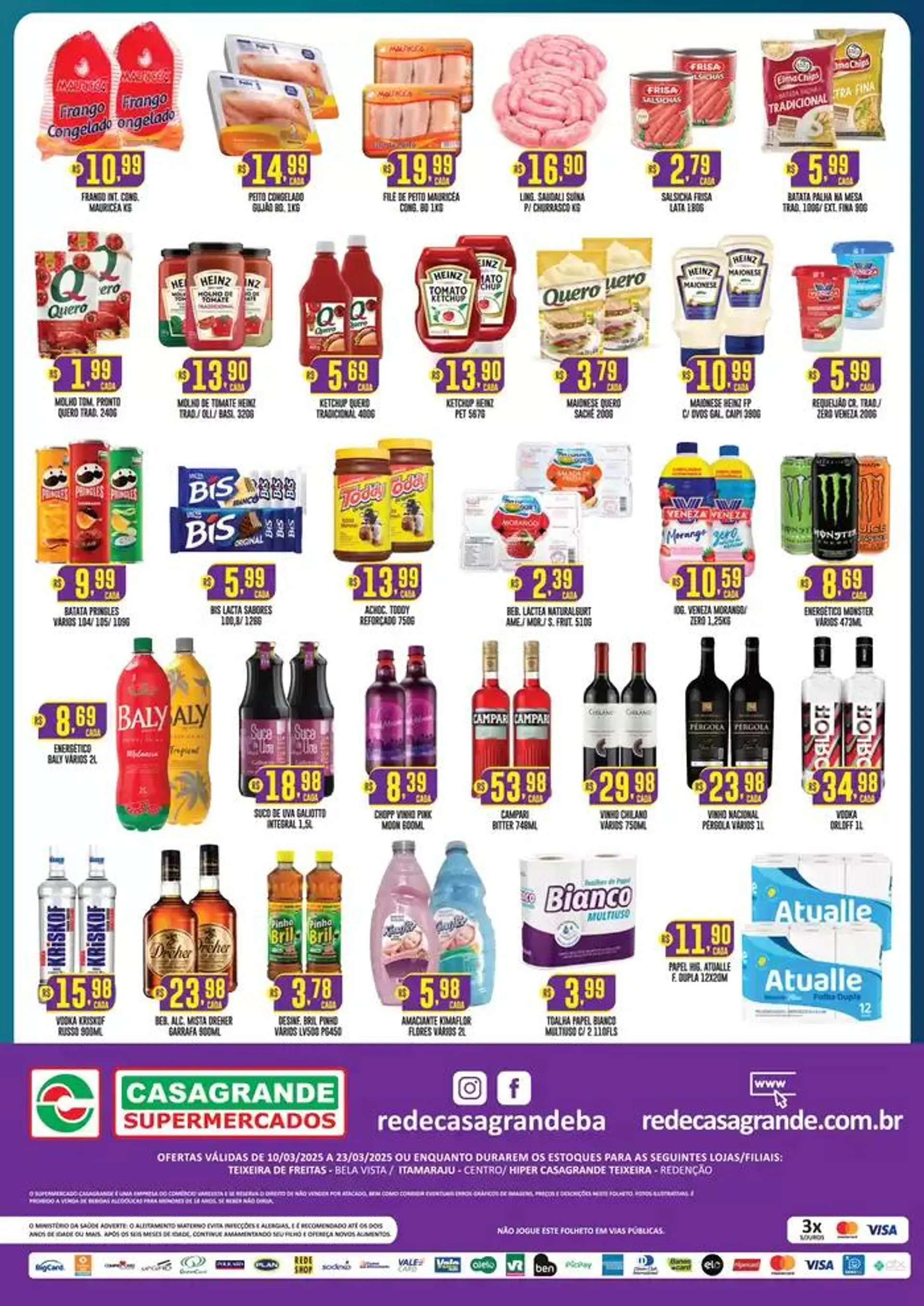 Encarte de Ofertas Bahia 10 de março até 23 de março 2025 - Pagina 2