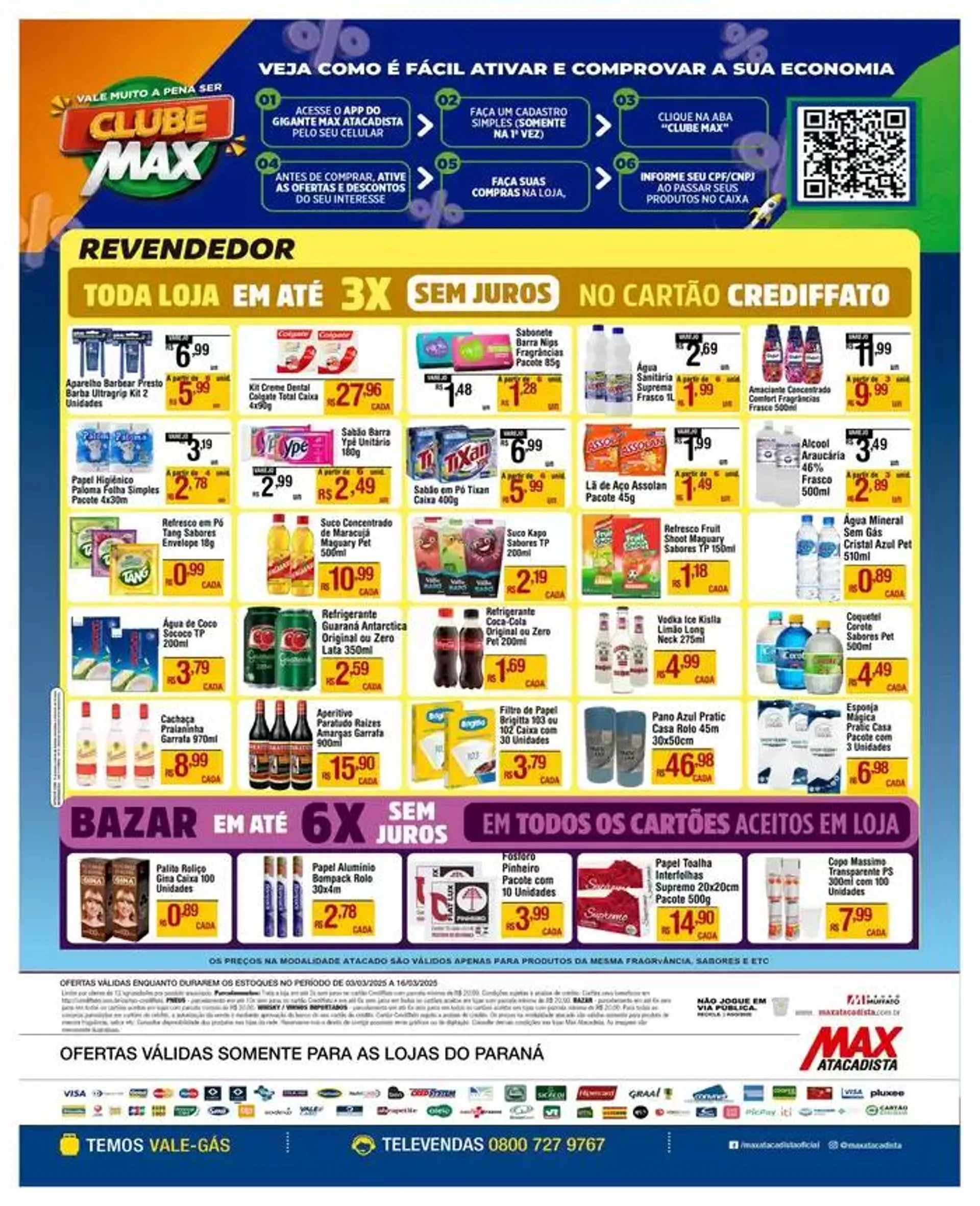 Encarte de Ofertas Max Atacadista 3 de março até 16 de março 2025 - Pagina 4