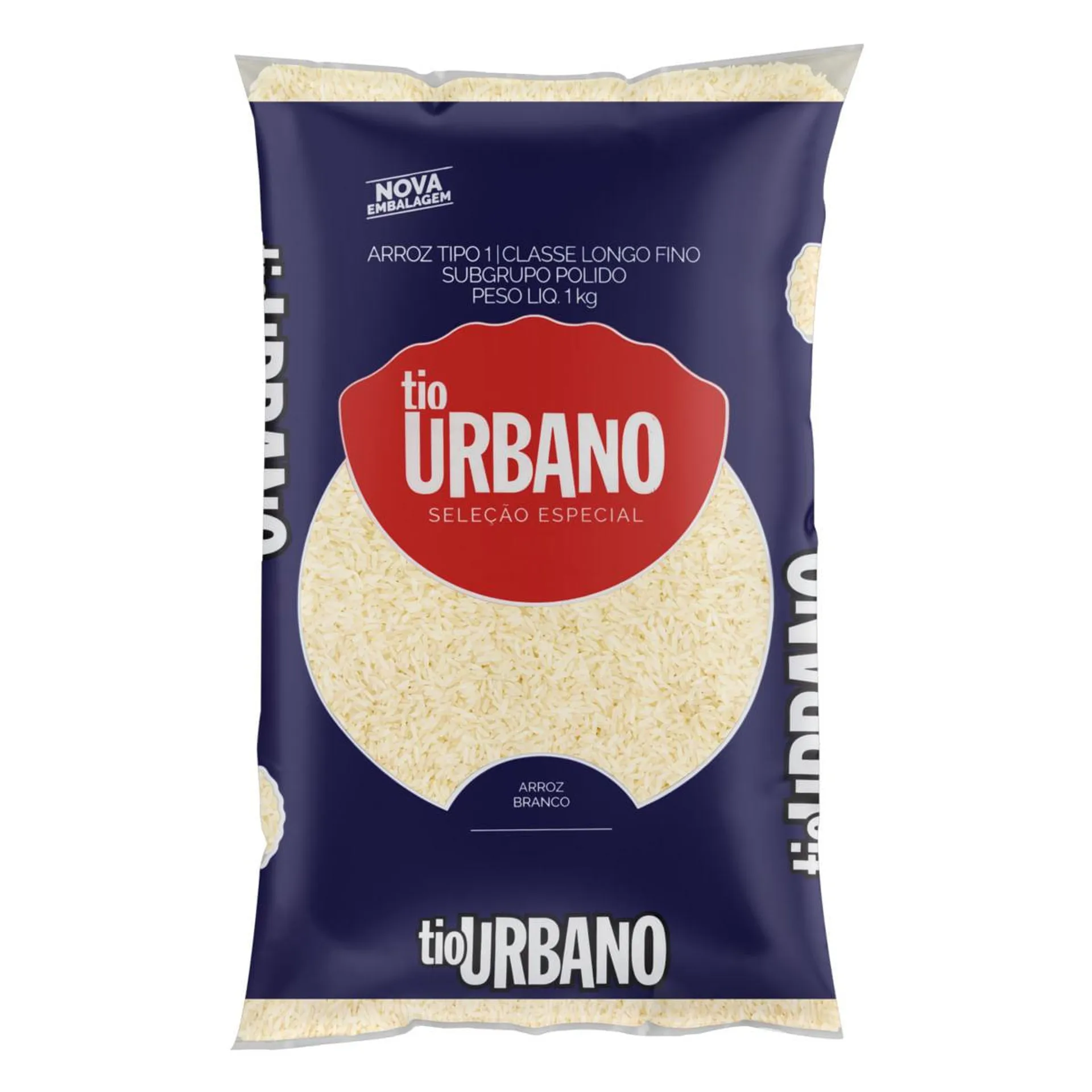 Arroz Branco Tio Urbano 1Kg