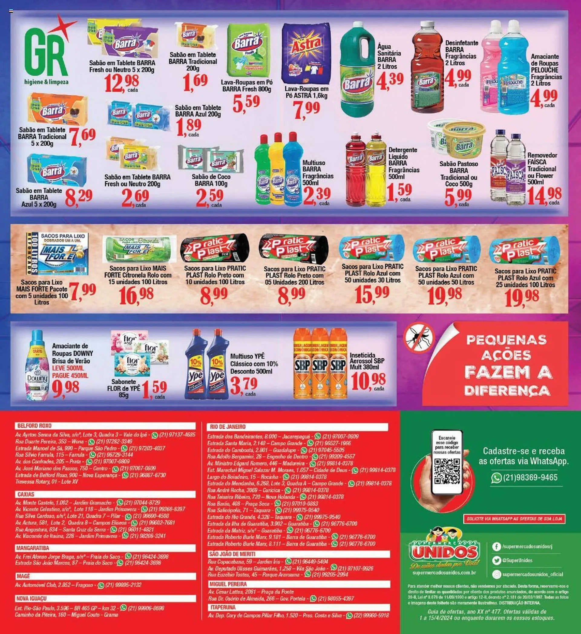 Encarte de Catálogo Supermercados Unidos 1 de abril até 15 de abril 2024 - Pagina 12
