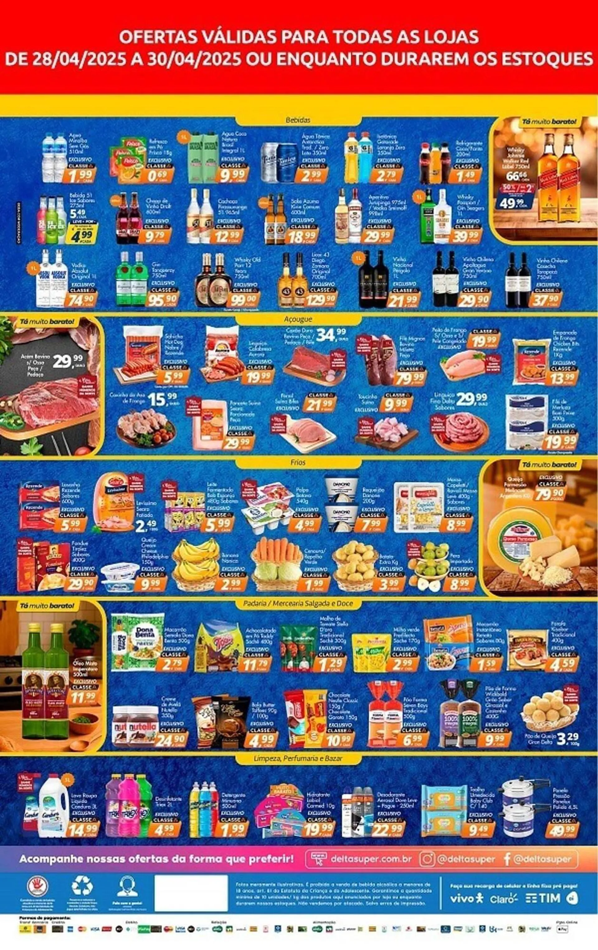 Encarte de Catálogo Delta Supermercados 28 de abril até 30 de abril 2025 - Pagina 2