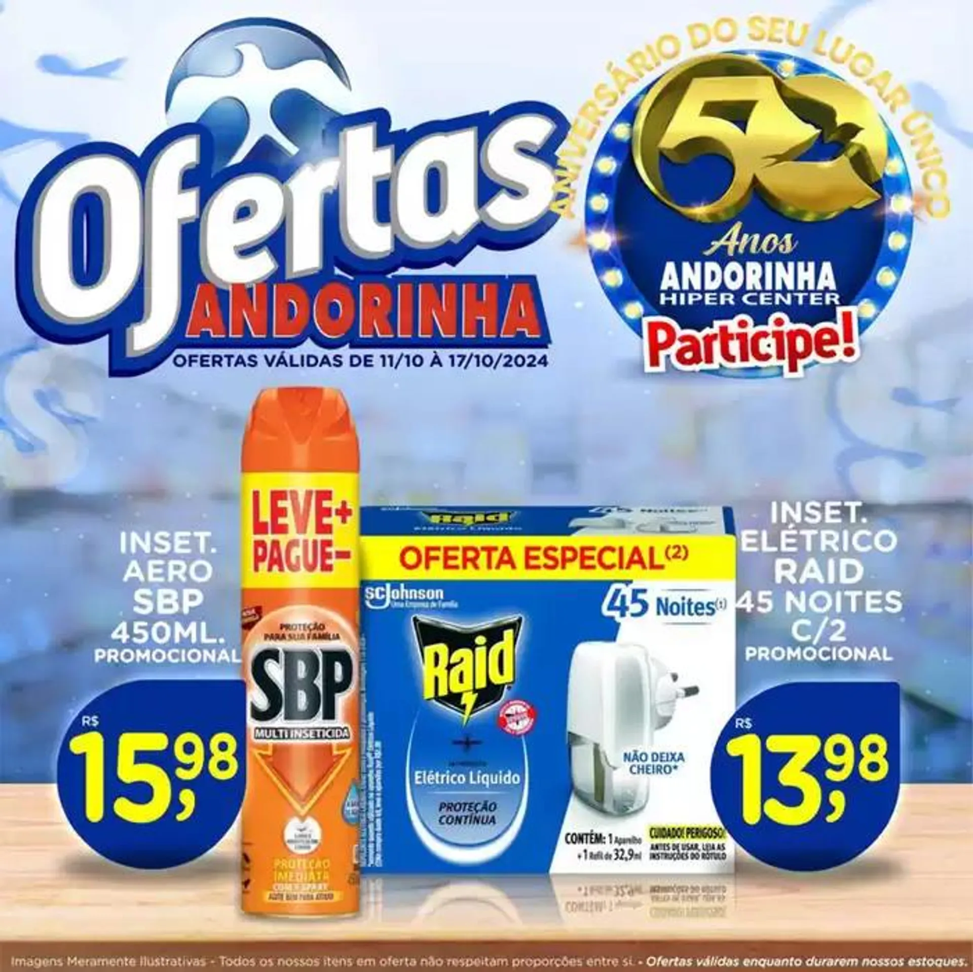 Encarte de Andorinha Hipermercado OFERTAS 11 de outubro até 17 de outubro 2024 - Pagina 49