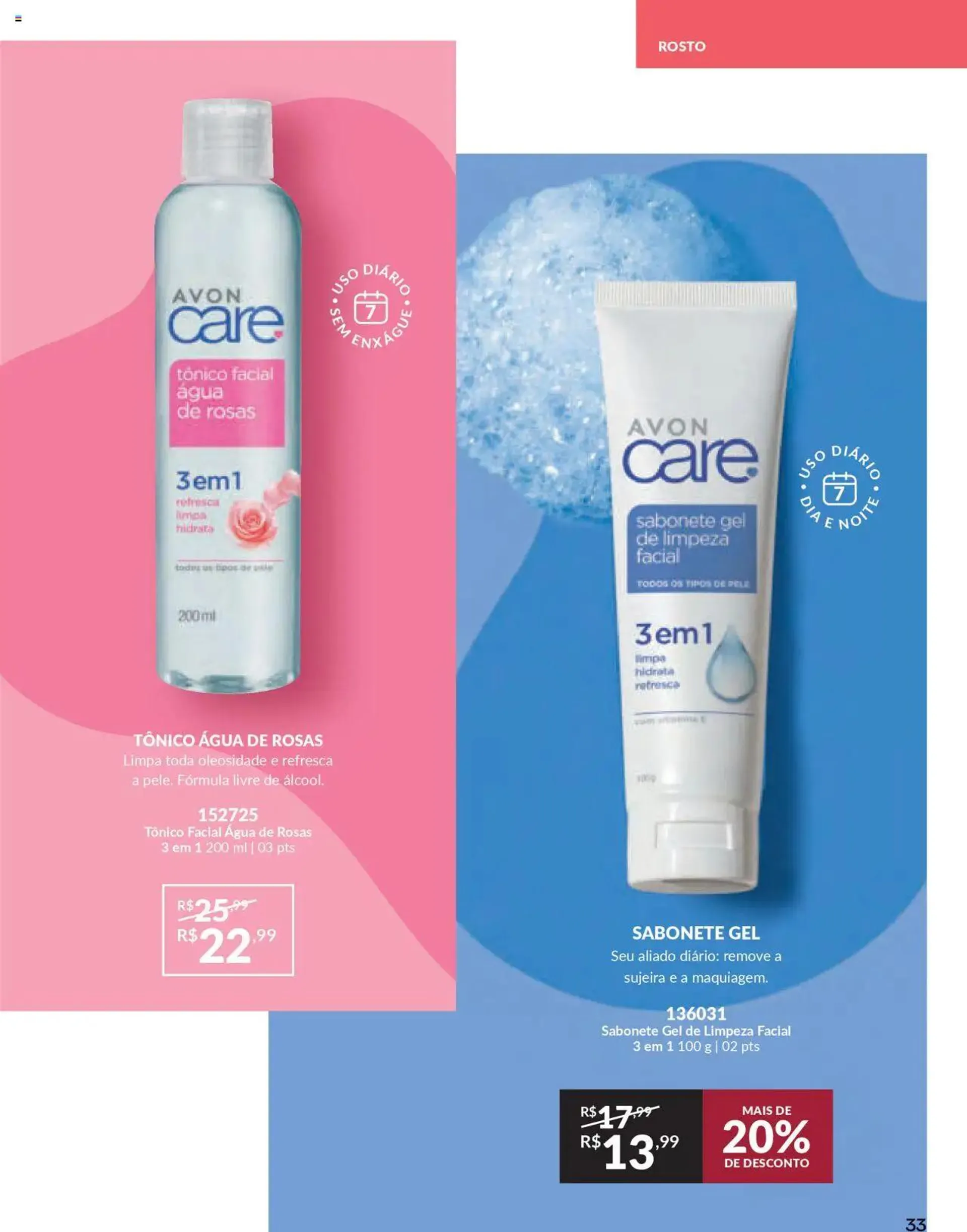 Encarte de Avon - Campanha 07 3 de abril até 1 de maio 2025 - Pagina 33