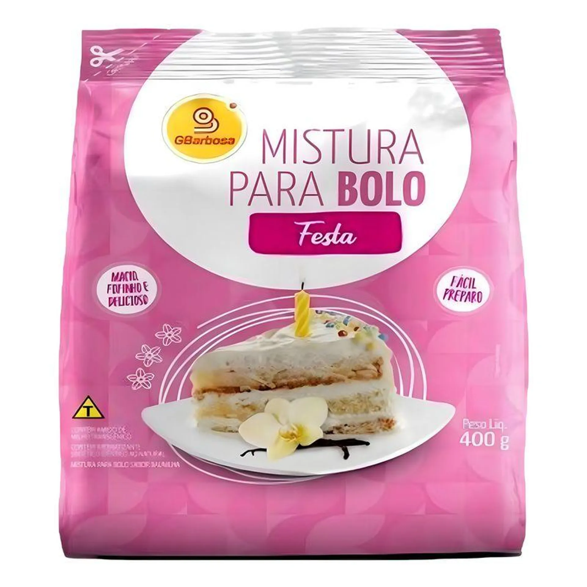 Mistrura p/ Bolo GBarbosa Festa 400g