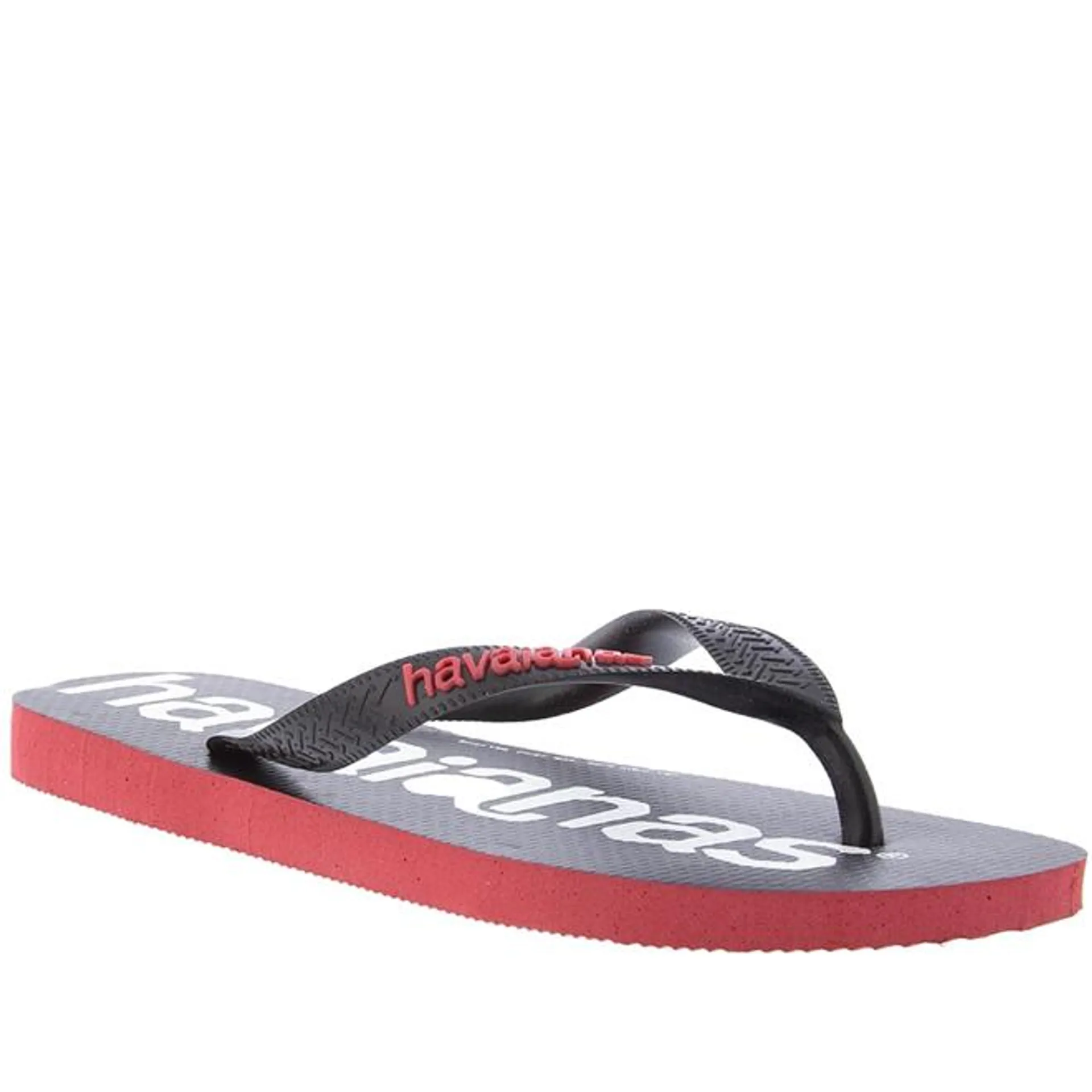 Chinelo Havaianas Top Logomania Preto