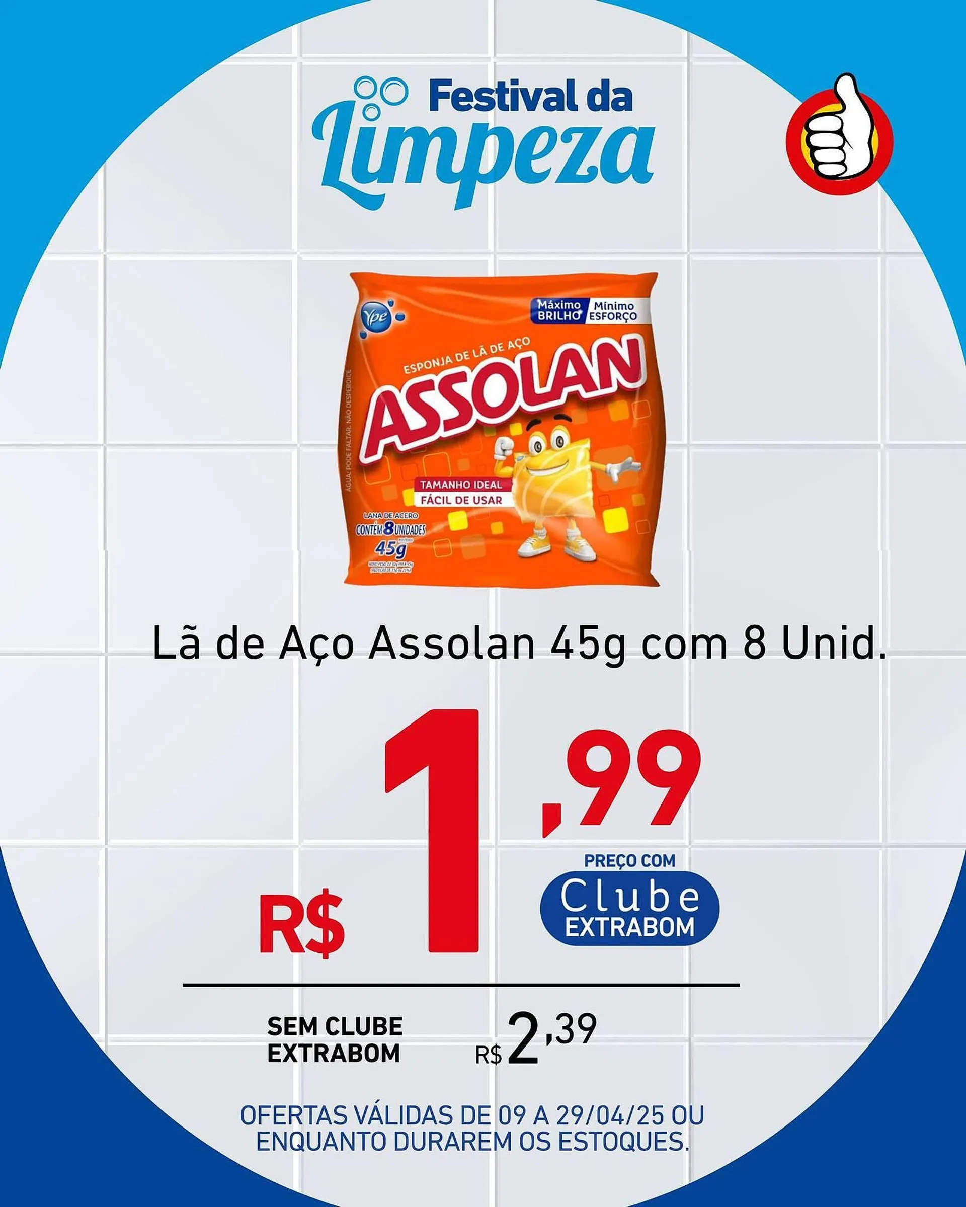 Encarte de Catálogo Extrabom Supermercados 21 de abril até 29 de abril 2025 - Pagina 5