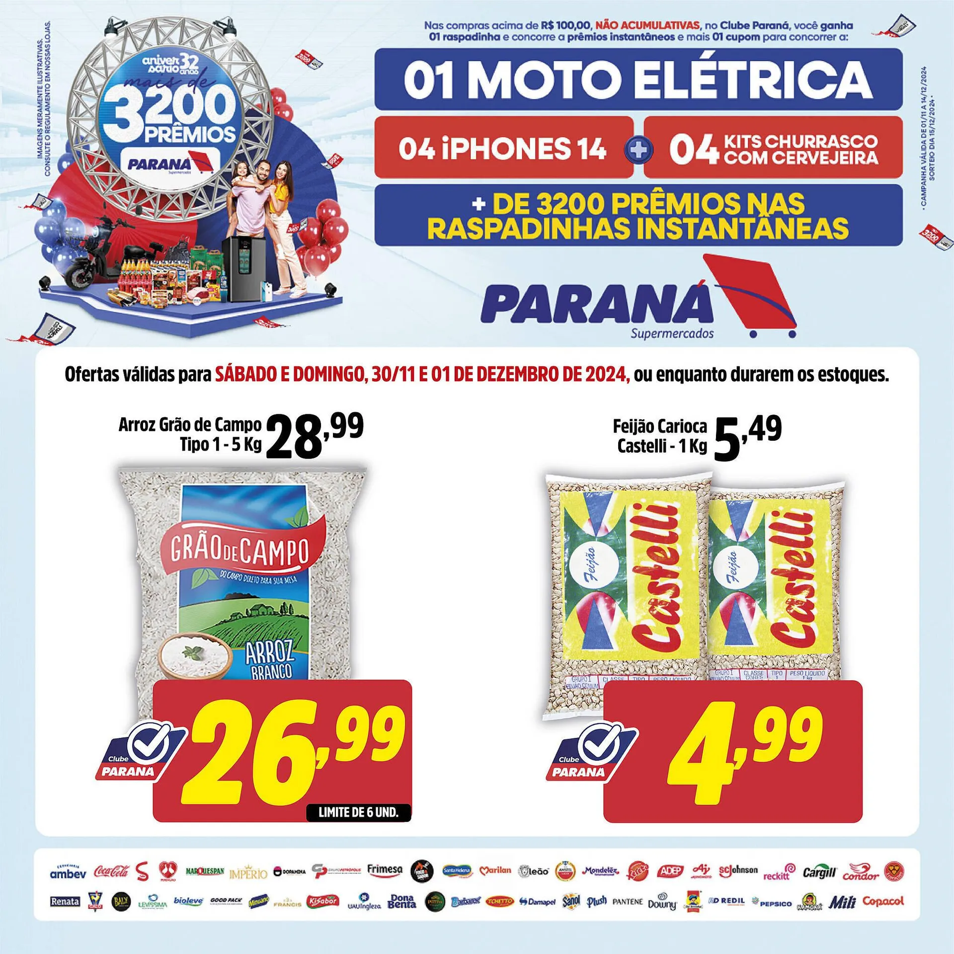 Encarte de Catálogo Supermercado Paraná 1 de novembro até 15 de dezembro 2024 - Pagina 2