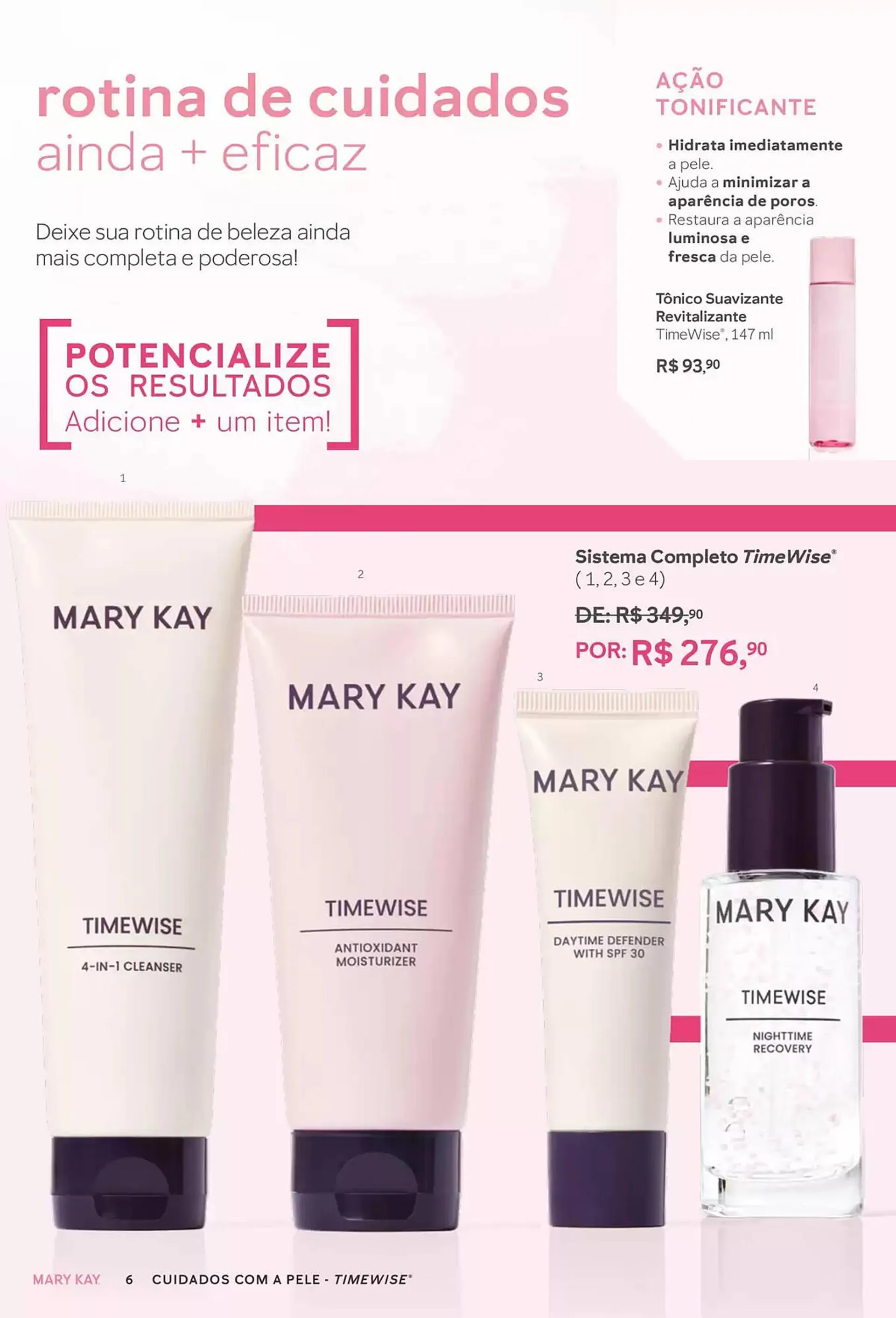 Encarte de Catálogo Mary Kay 3 de janeiro até 3 de julho 2025 - Pagina 6