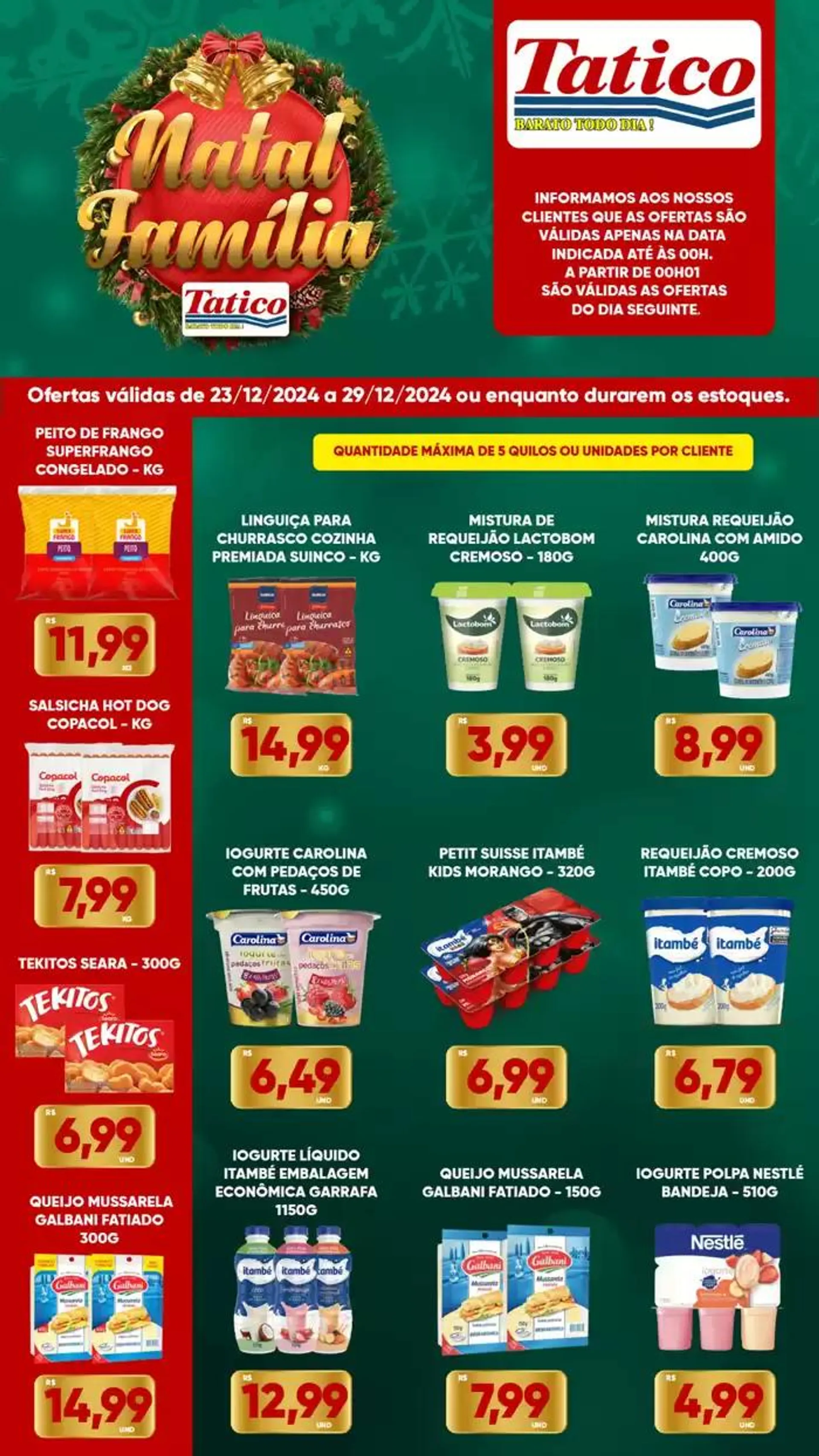 Descontos e promoções - 1