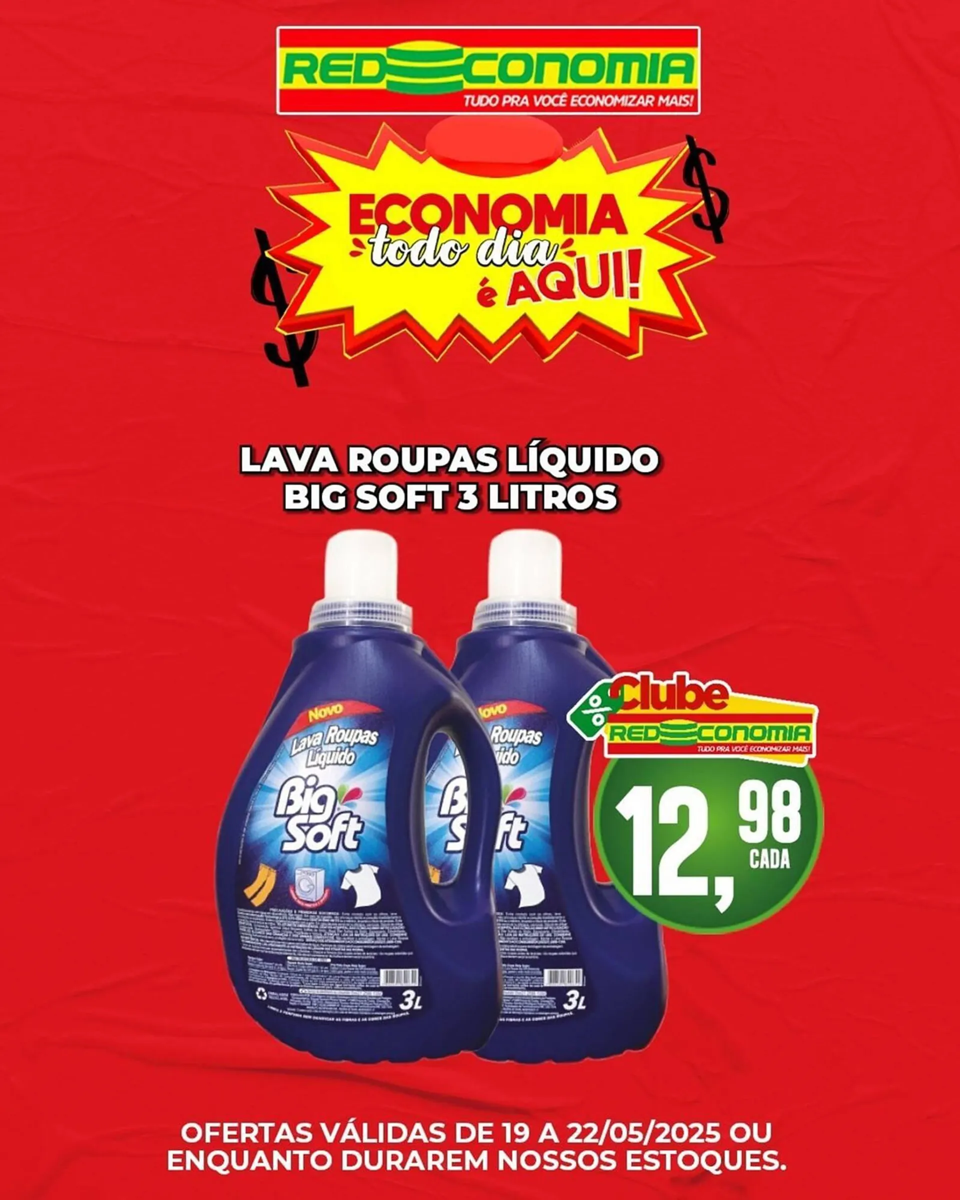 Encarte de Catálogo Rede Economia 21 de maio até 22 de maio 2025 - Pagina 1
