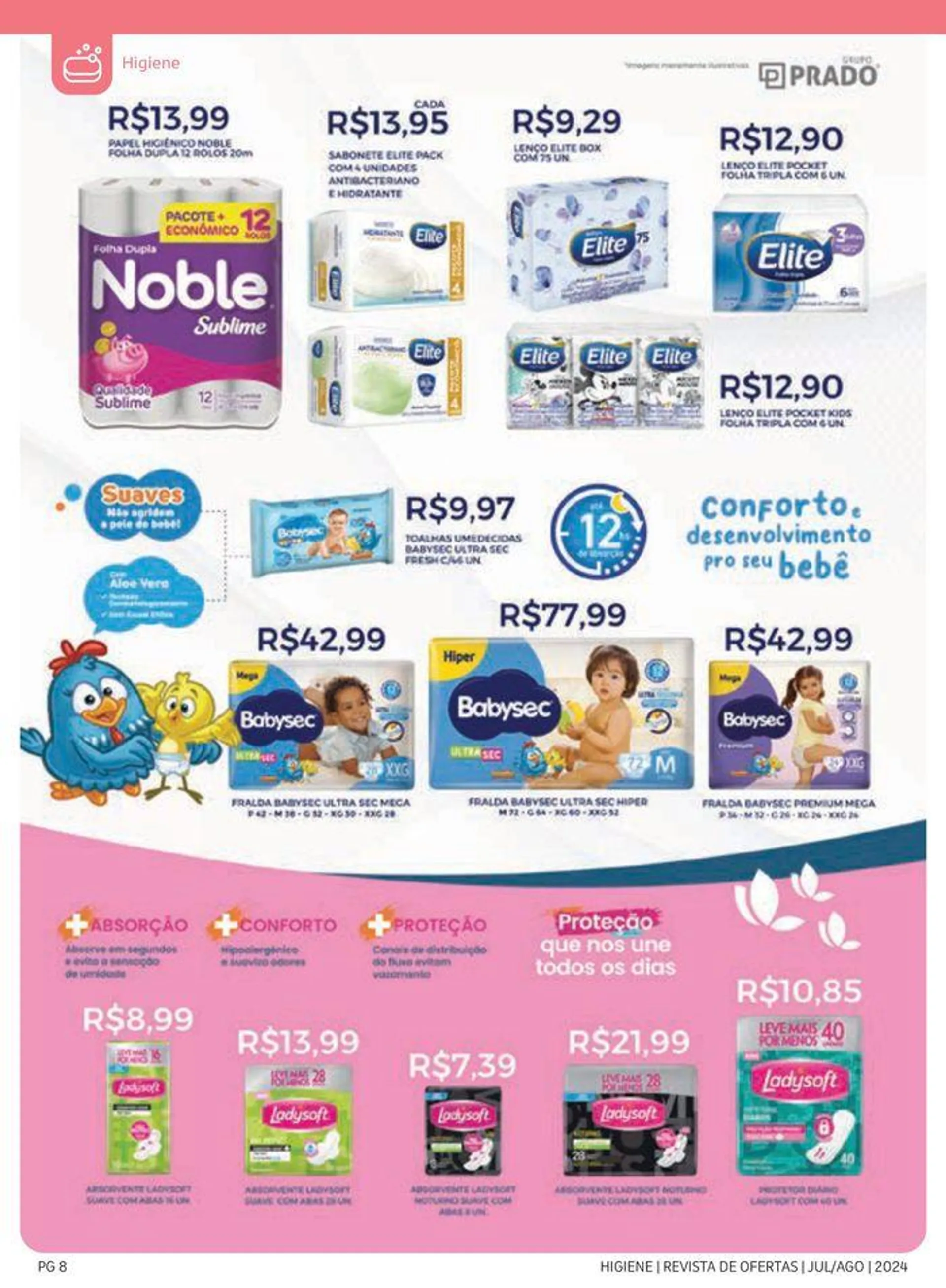 Encarte de Ofertas Vida Farmácias 24 de julho até 31 de agosto 2024 - Pagina 8