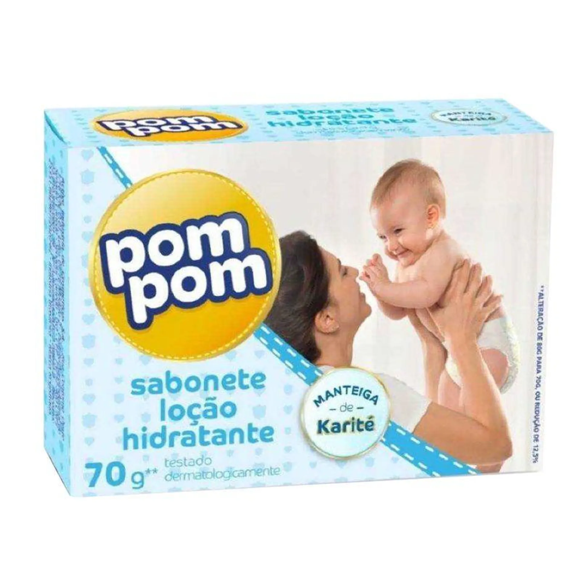 Sabonete Infantil Pom Pom Hidratante 70g