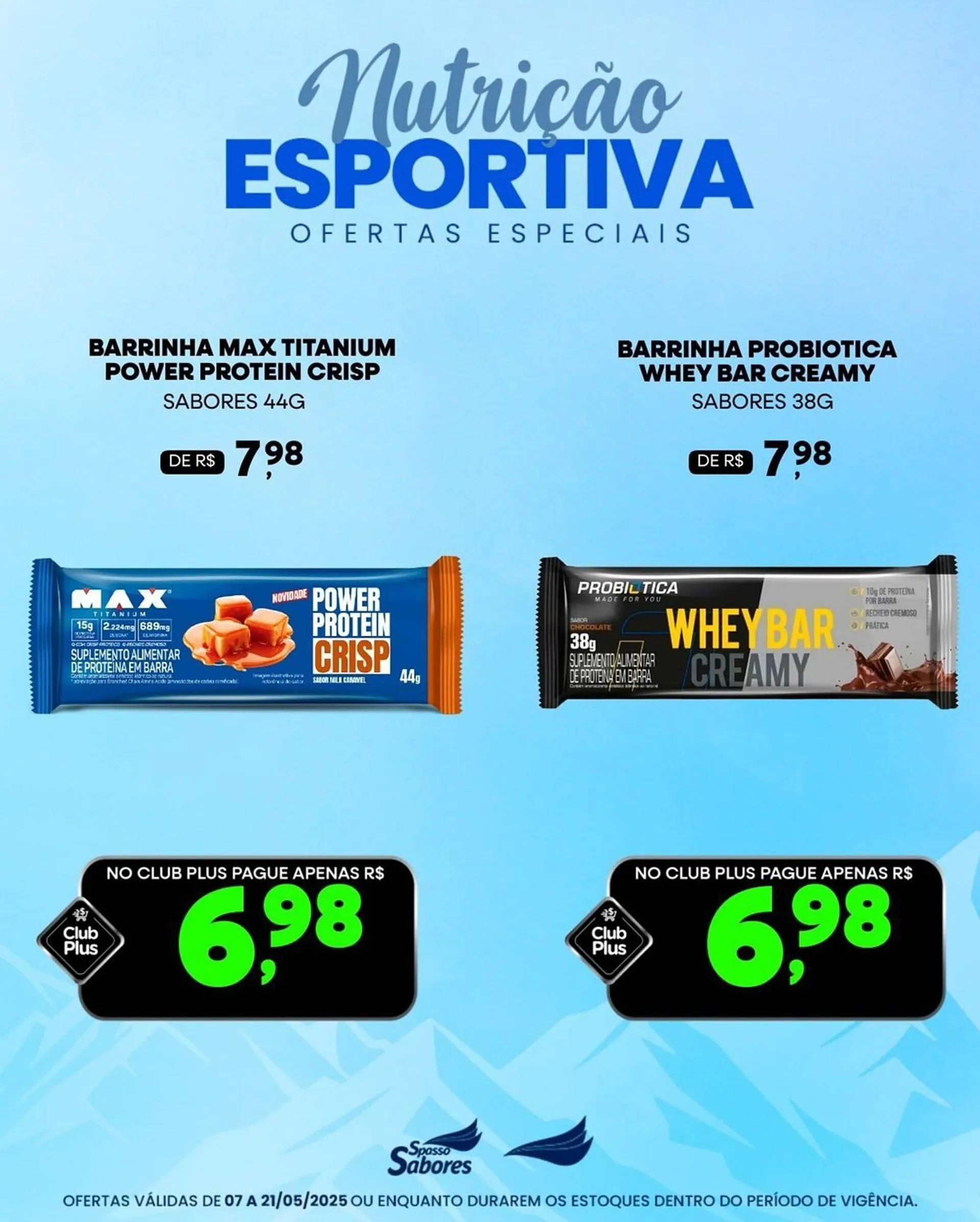 Encarte de Catálogo Spasso Sabores 7 de maio até 21 de maio 2025 - Pagina 1