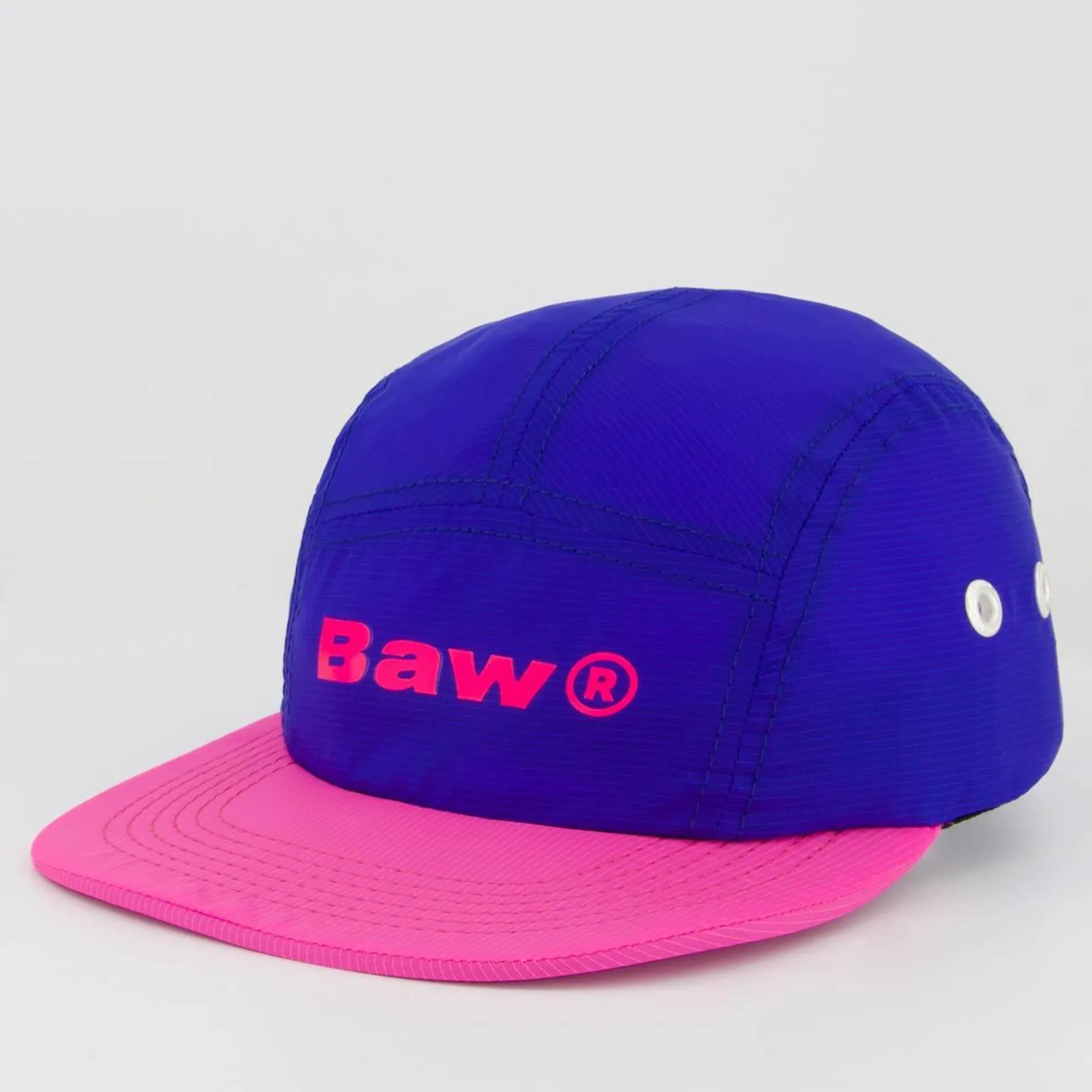 Boné Baw Five Panel Rosa e Azul