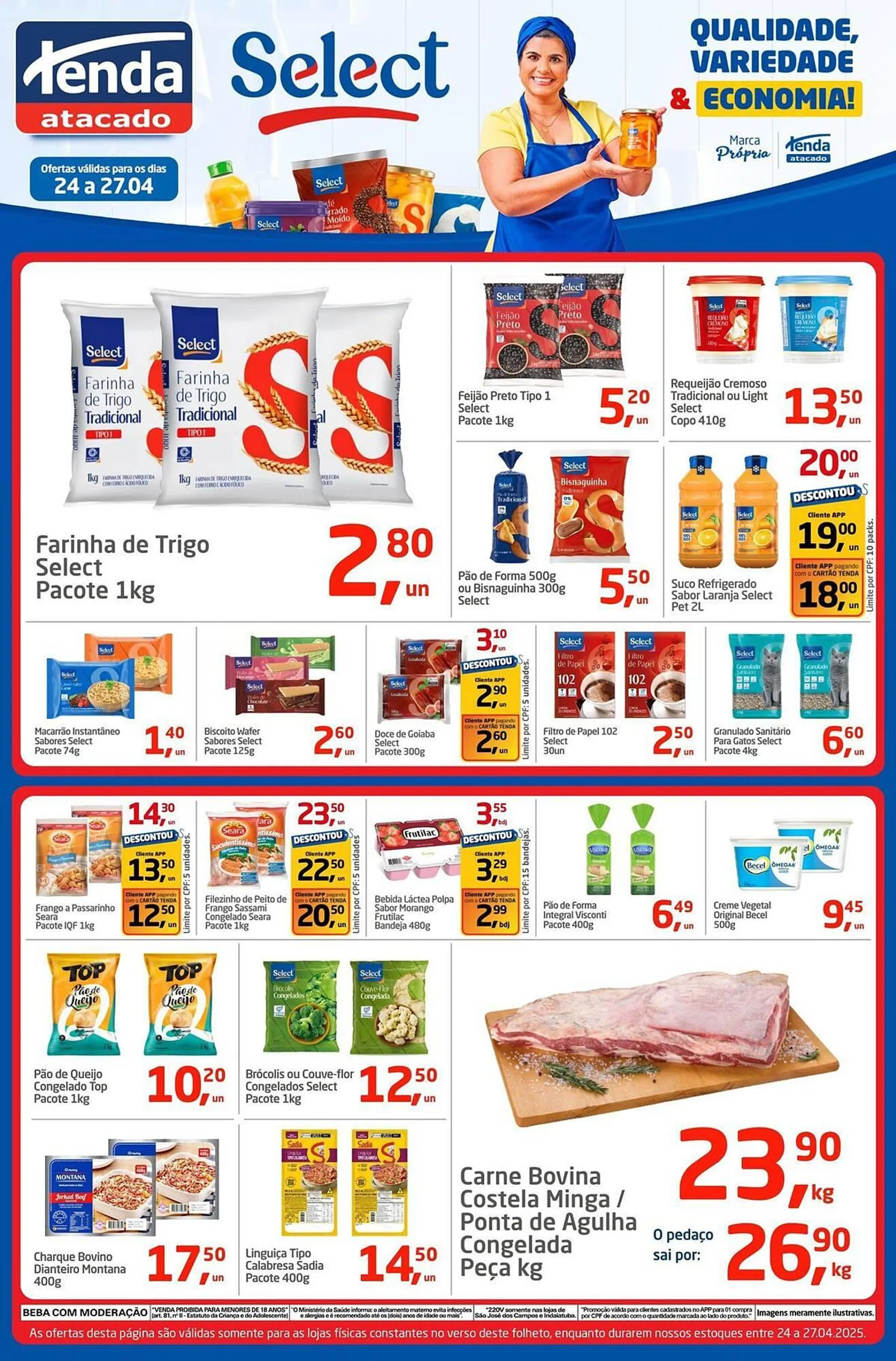 Encarte de Catálogo Tenda Atacado 24 de abril até 27 de abril 2025 - Pagina 2