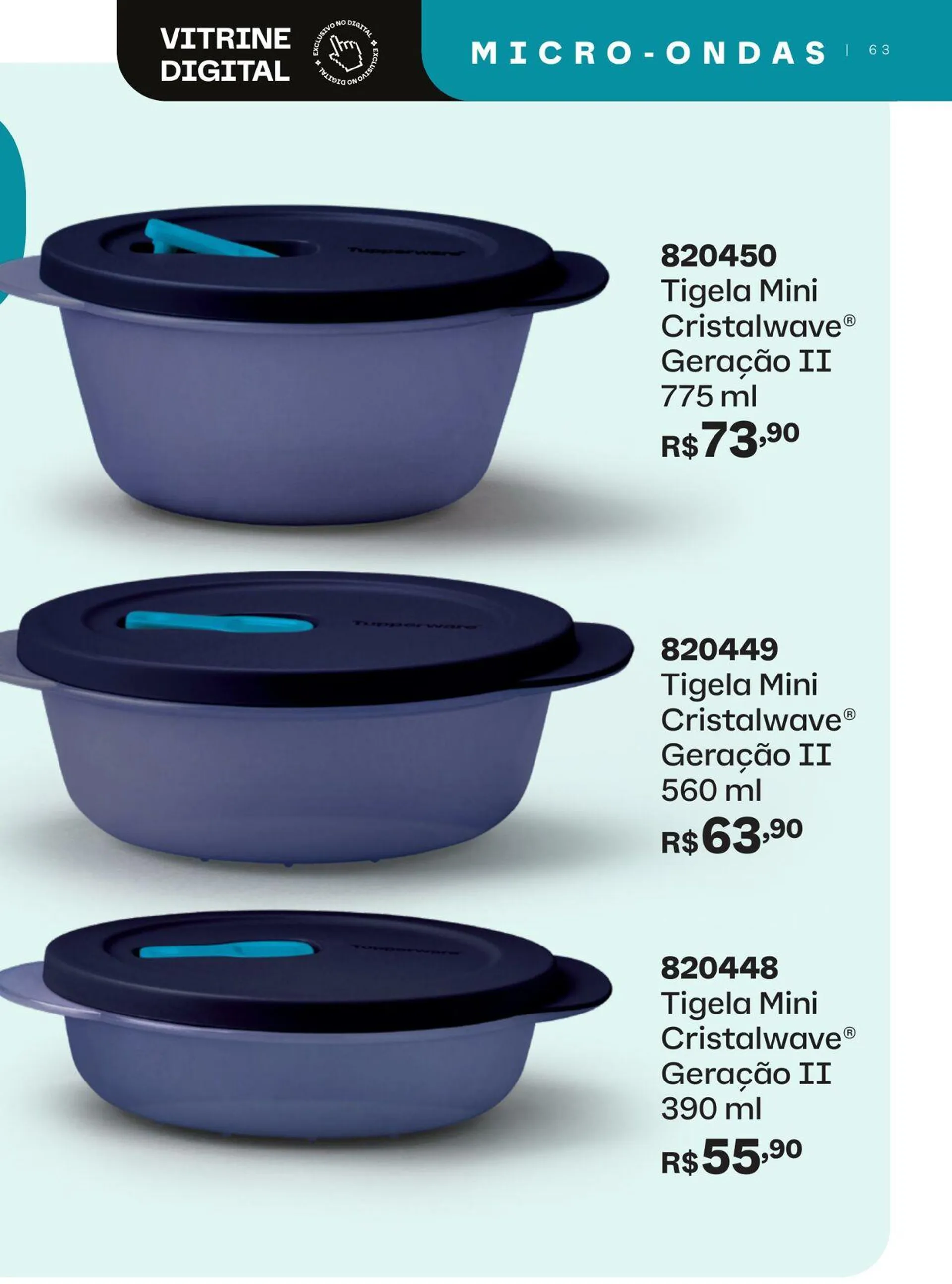 Encarte de Tupperware 1 de abril até 30 de abril 2025 - Pagina 63