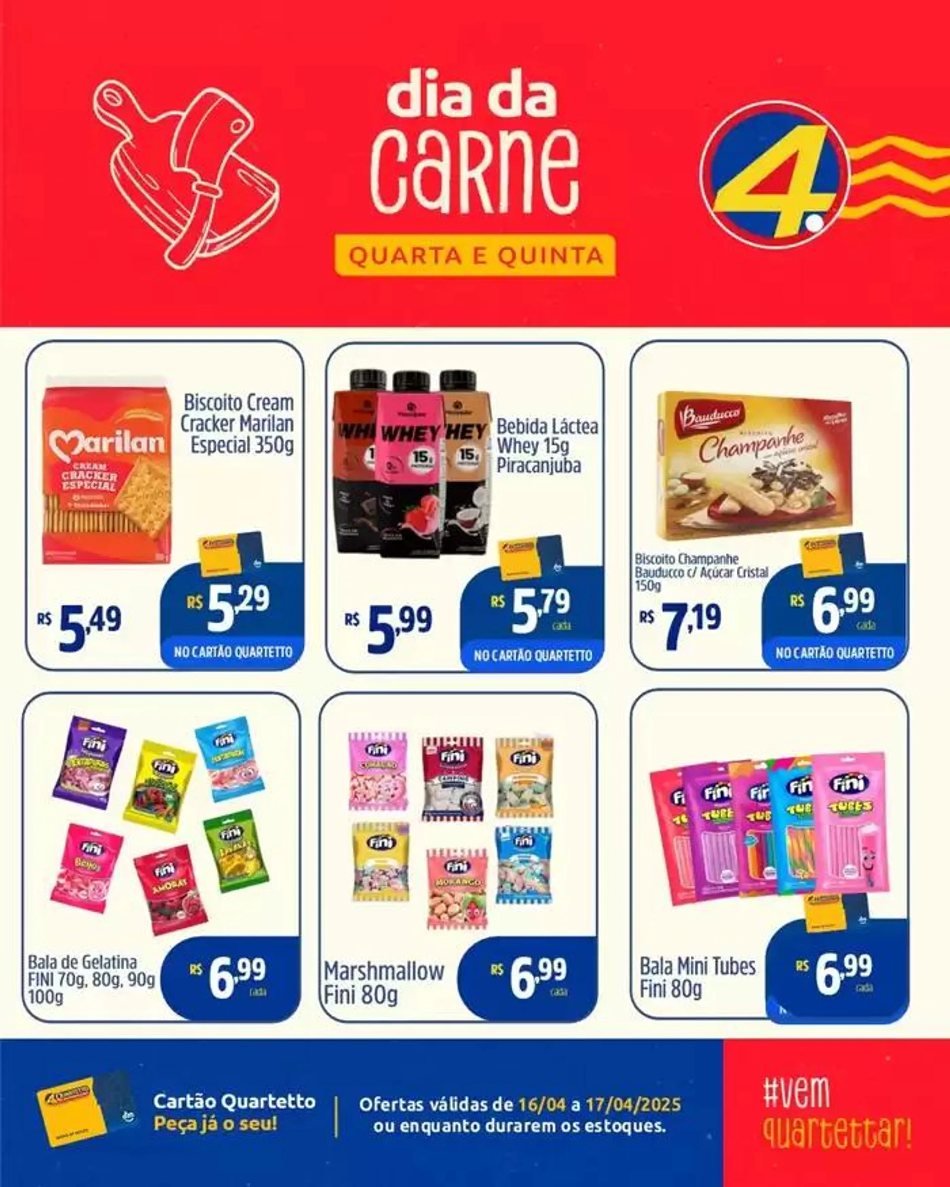 Encarte Quartetto Supermercados - 1