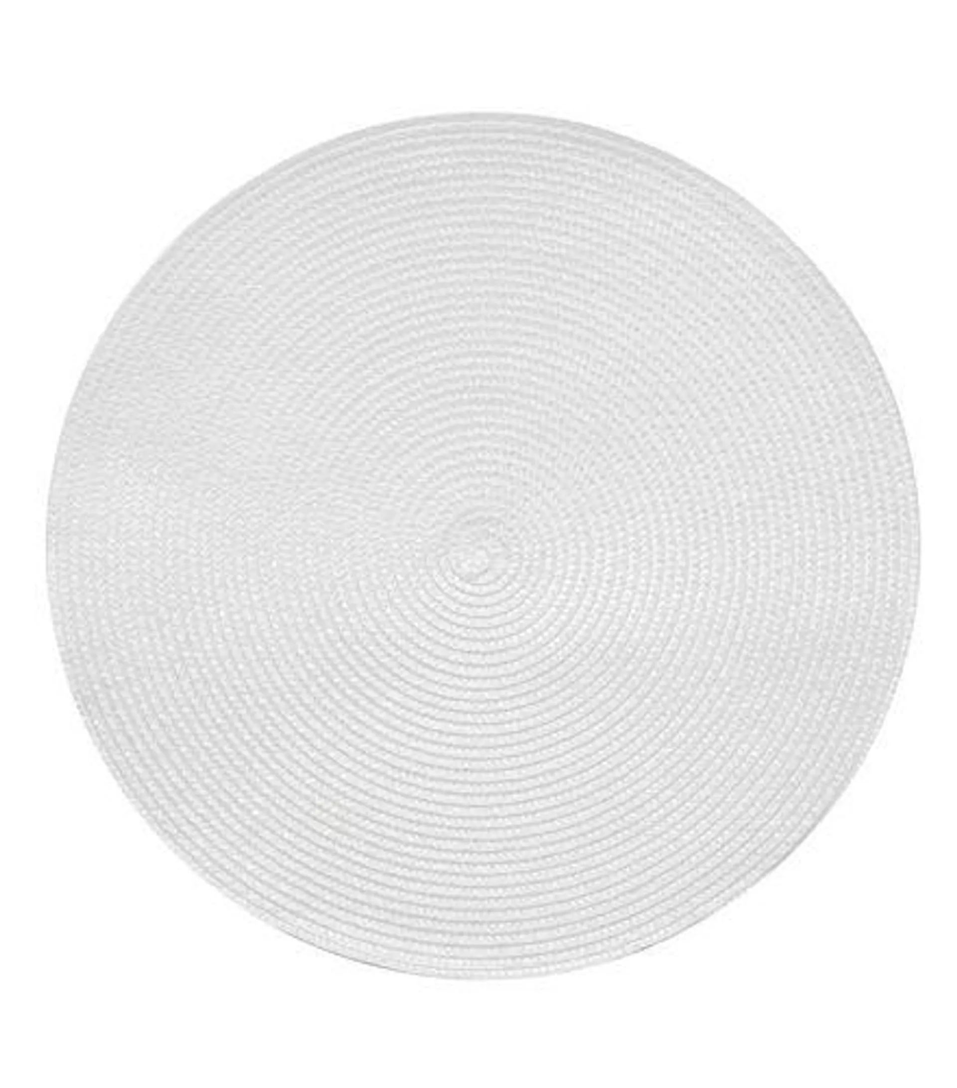 Lugar Americano Fresno Espiral Branco Plástico Lyor 38cm 7305