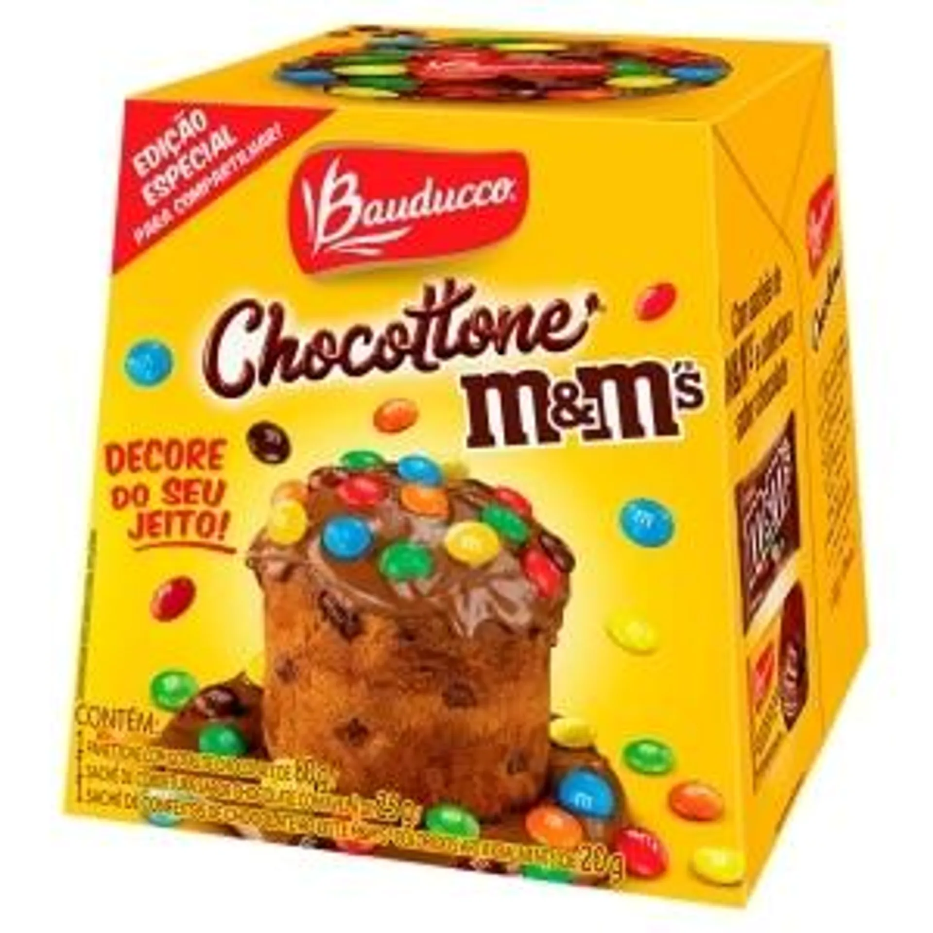 Mini Chocotone Bauducco M&M 80g