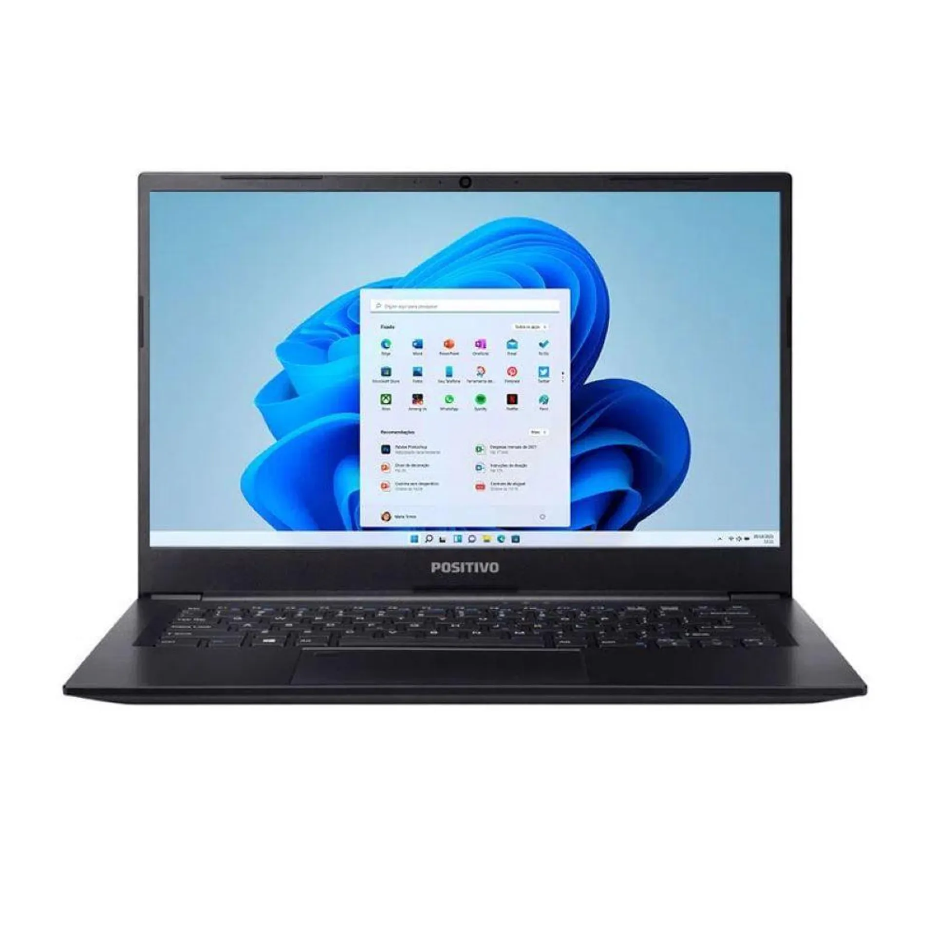 Notebook Positivo Master N4340 Intel® Core™ i5-10210U Windows 11 Home 8GB RAM 256GB SSD 14" HD - Preto