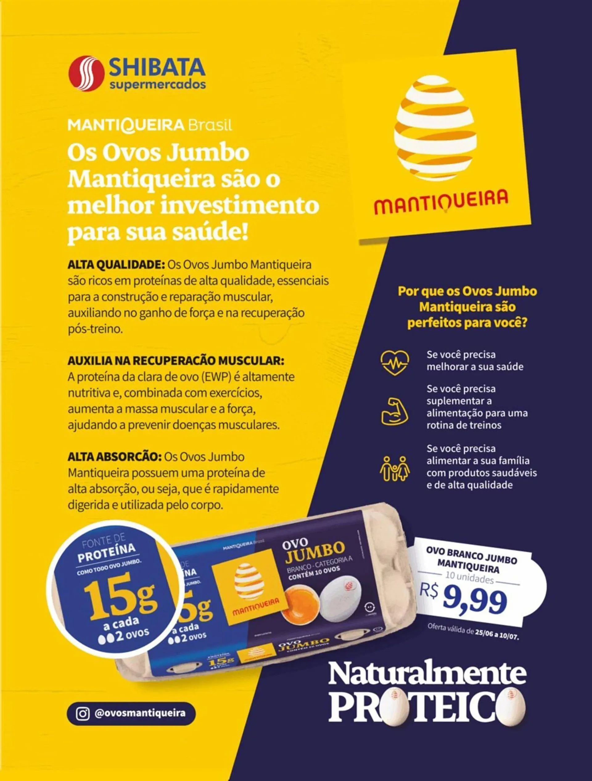 Encarte de Catálogo Shibata Supermercados 25 de junho até 10 de julho 2025 - Pagina 1