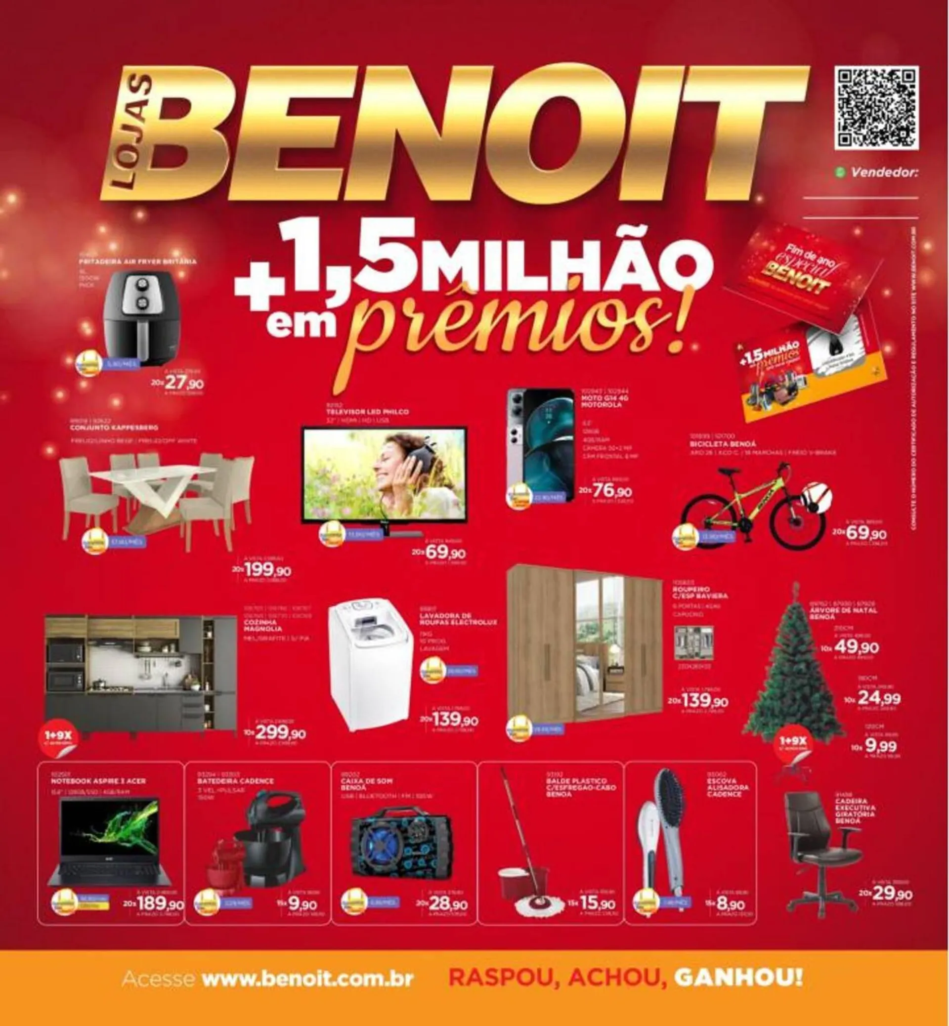 Encarte de Catálogo Benoit 7 de novembro até 30 de novembro 2023 - Pagina 1