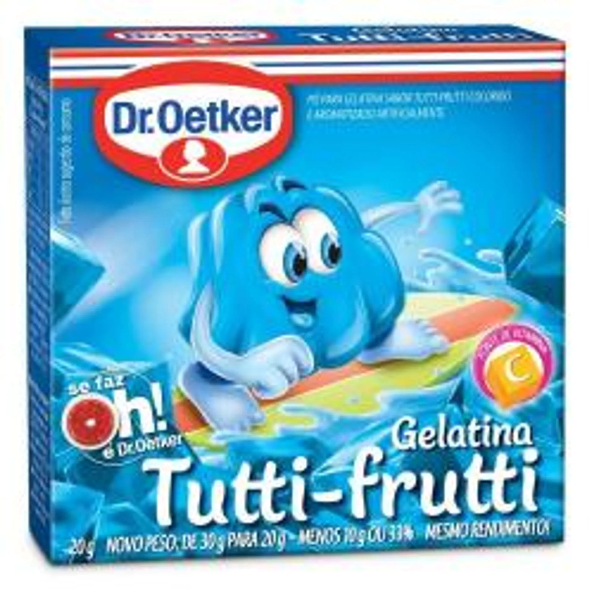 Gelatina Dr. Oetker Tutti-frutti 20g