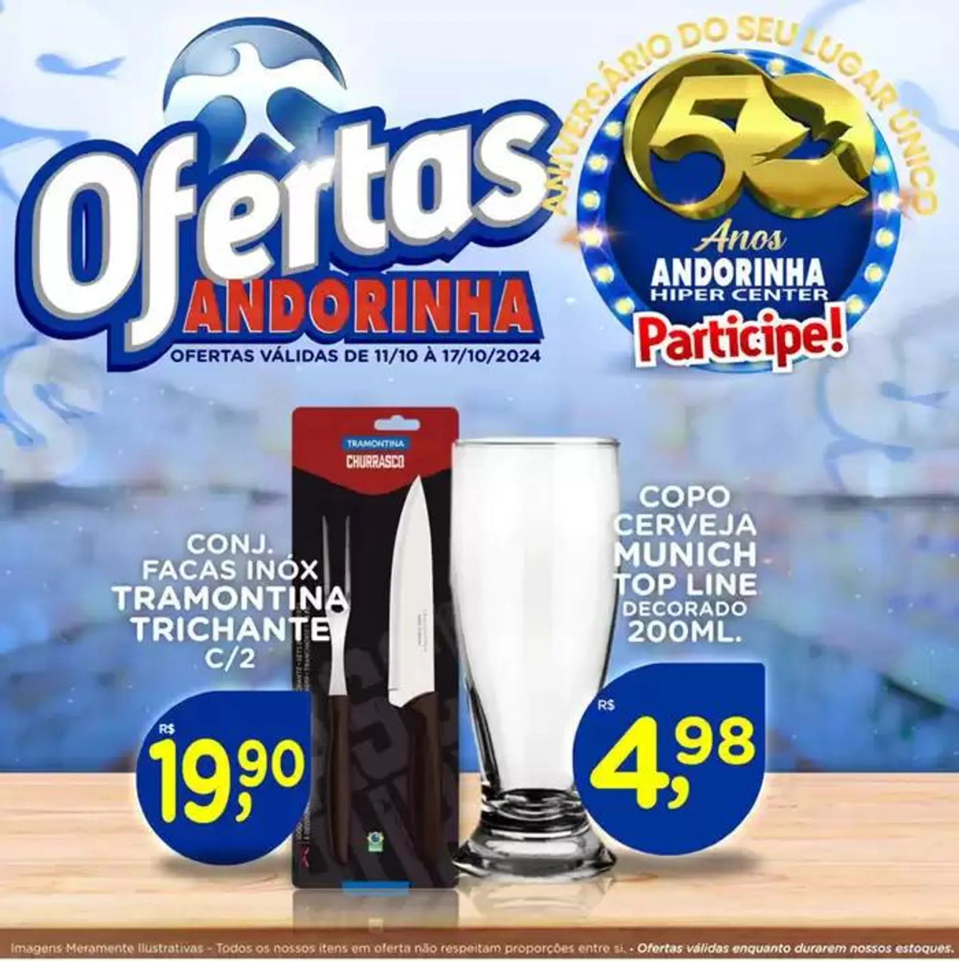 Encarte de Andorinha Hipermercado OFERTAS 11 de outubro até 17 de outubro 2024 - Pagina 54