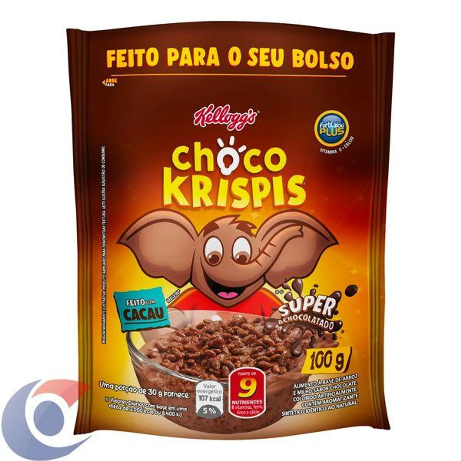 Cereal Matinal Kelloggs Choco Krispis 100g