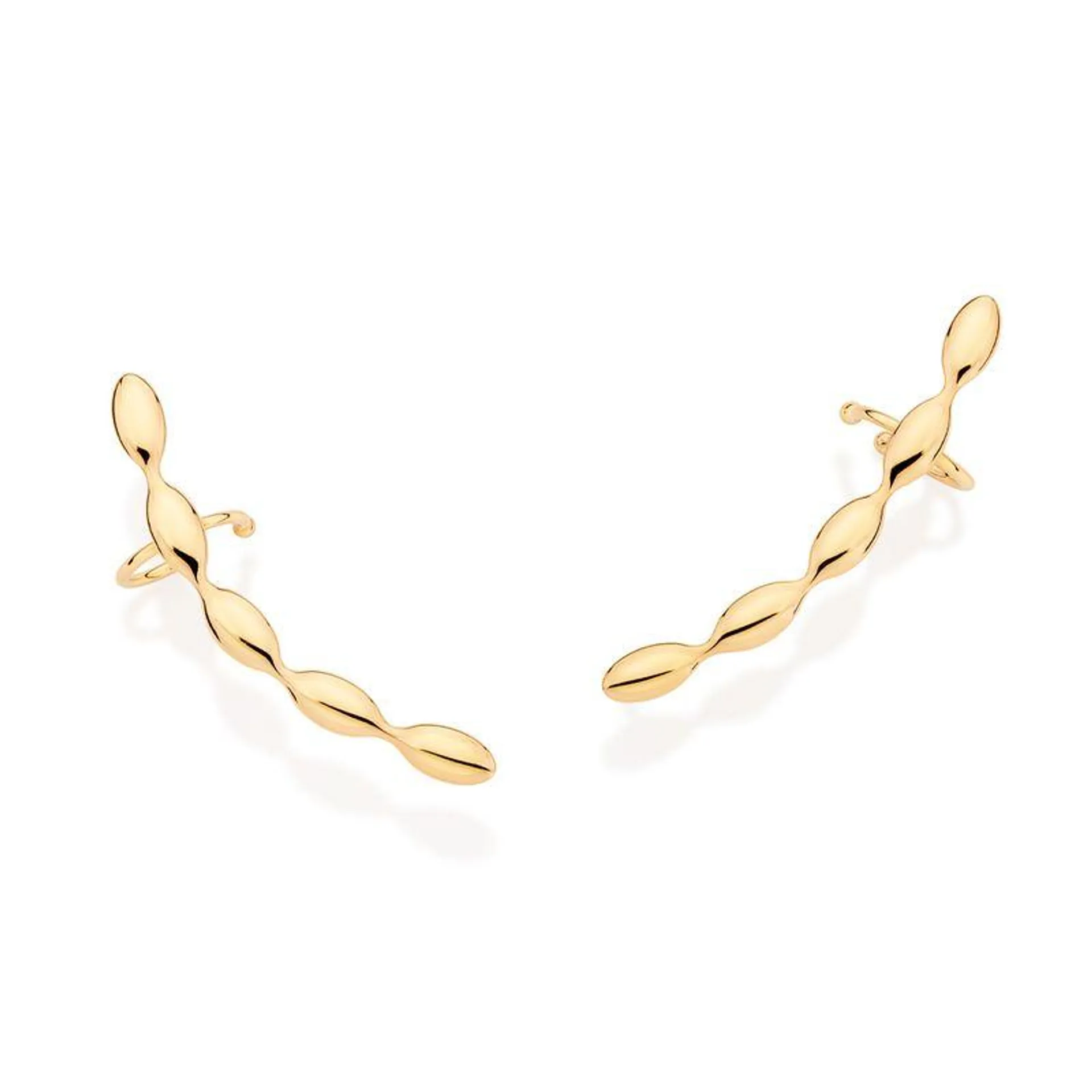 BRINCO EAR CUFF BANHADO A OURO 18K - TAM.ÚNICO 5270650000