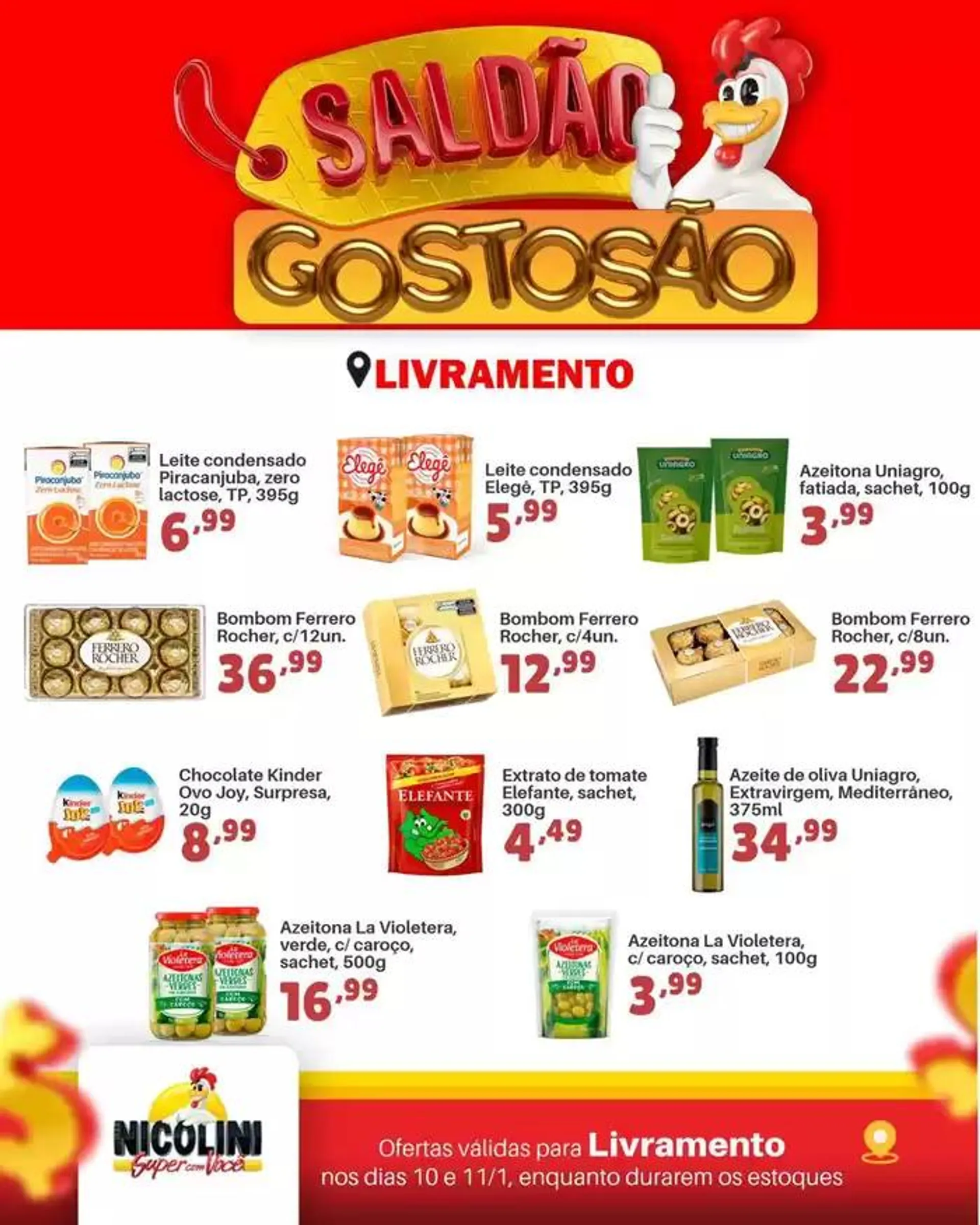 Encarte Super Nicolini - 1