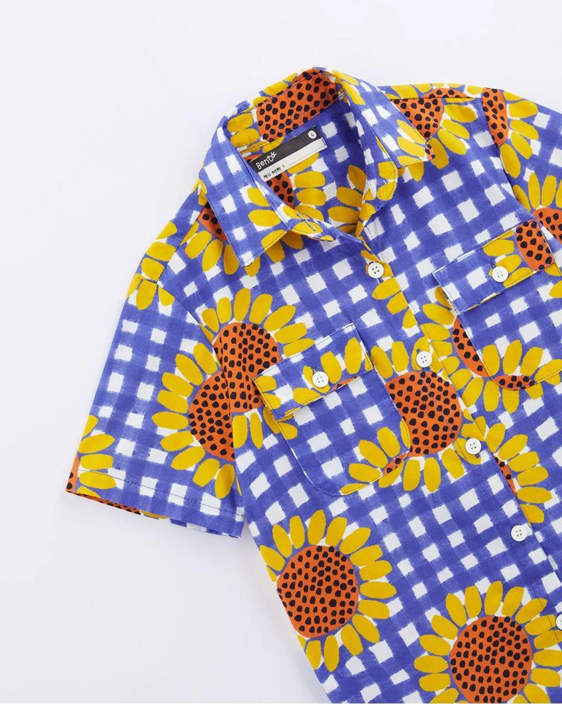 Camisa Junina Giraflores