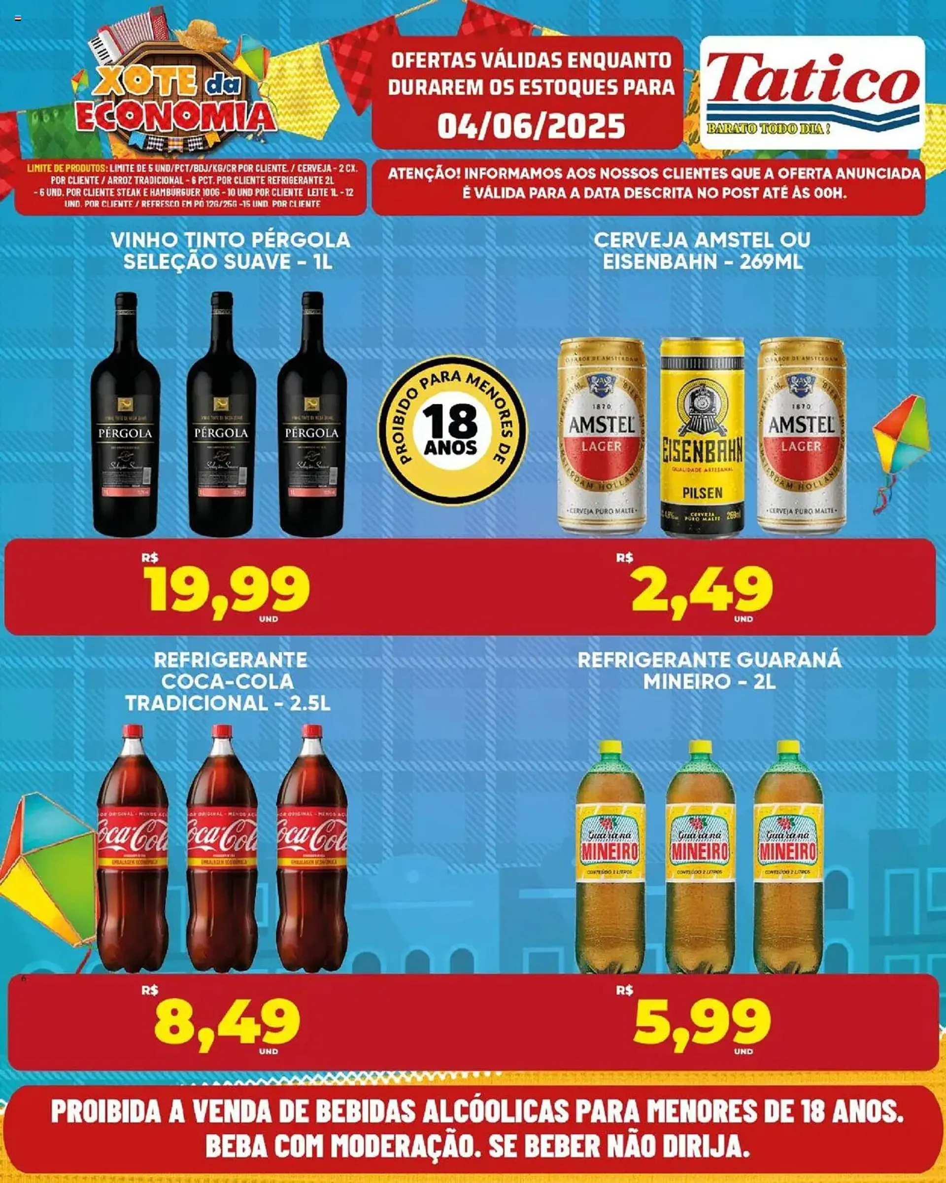 Encarte de Catálogo Tatico 5 de junho até 8 de junho 2025 - Pagina 36