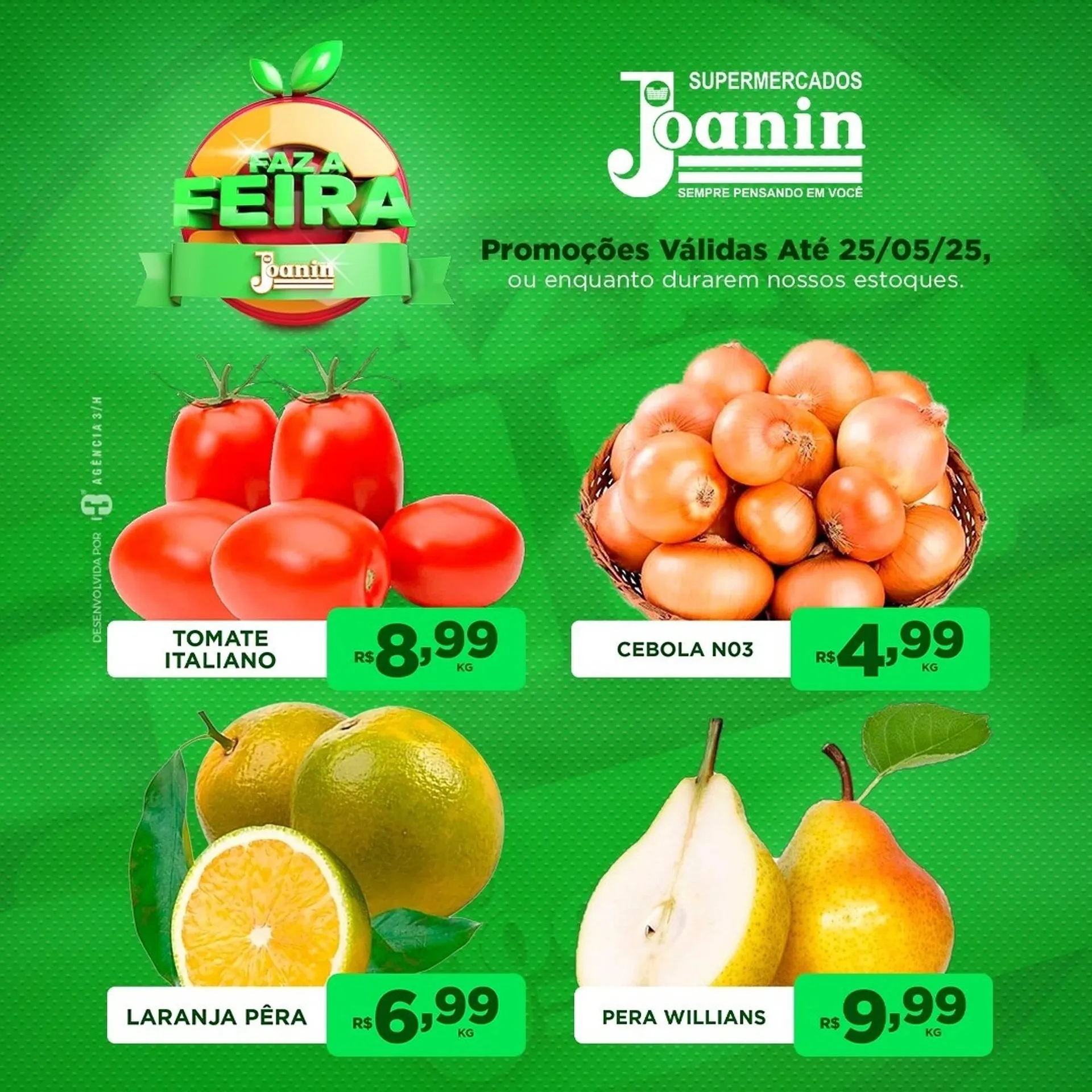 Encarte de Catálogo Supermercados Joanin 22 de maio até 25 de maio 2025 - Pagina 1