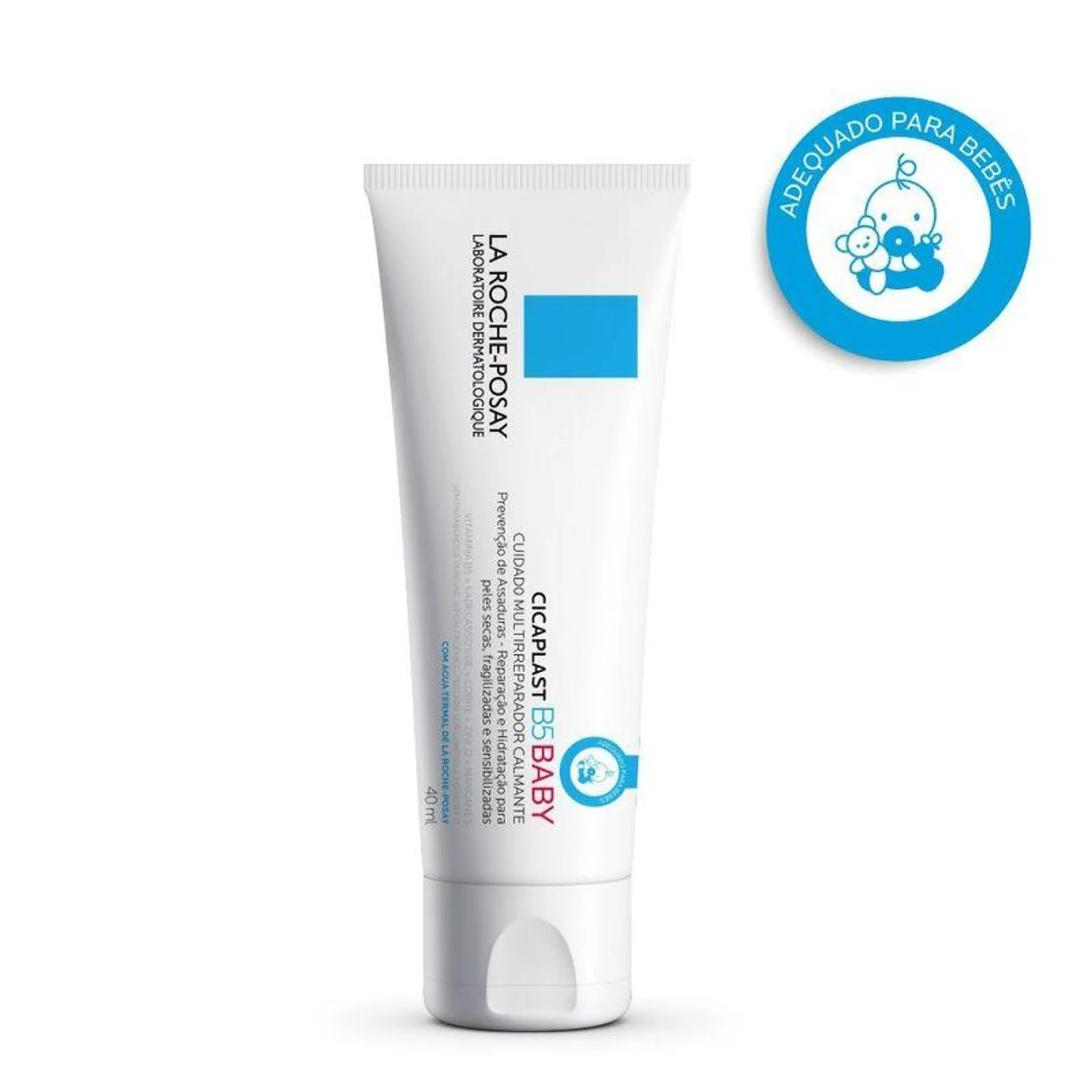 Creme Multirreparador Calmante e Preventivo de Assaduras La Roche Posay Cicaplast B5 Baby 40ml