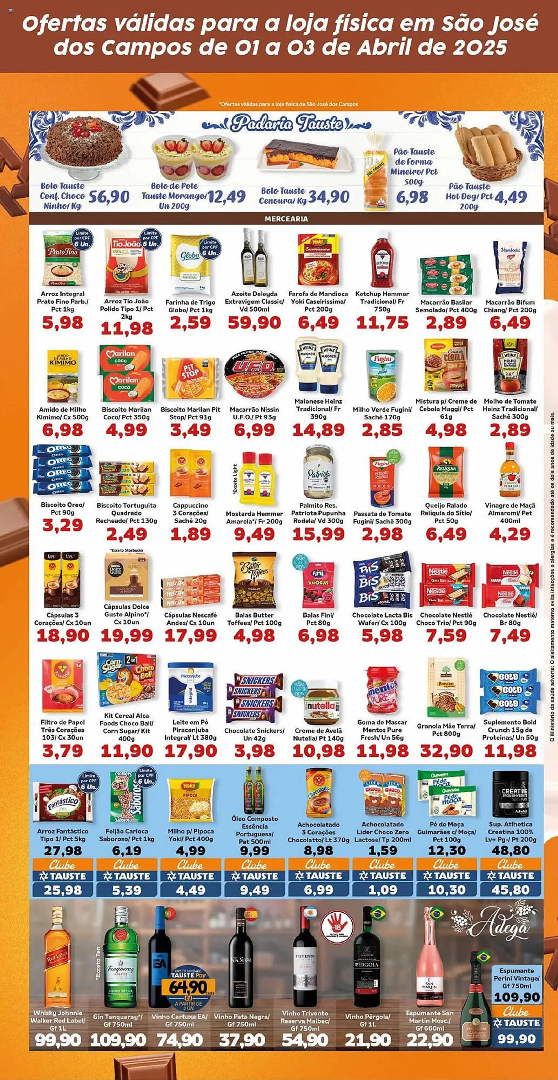 Encarte de Catálogo Supermercados Tauste 1 de abril até 3 de abril 2025 - Pagina 3
