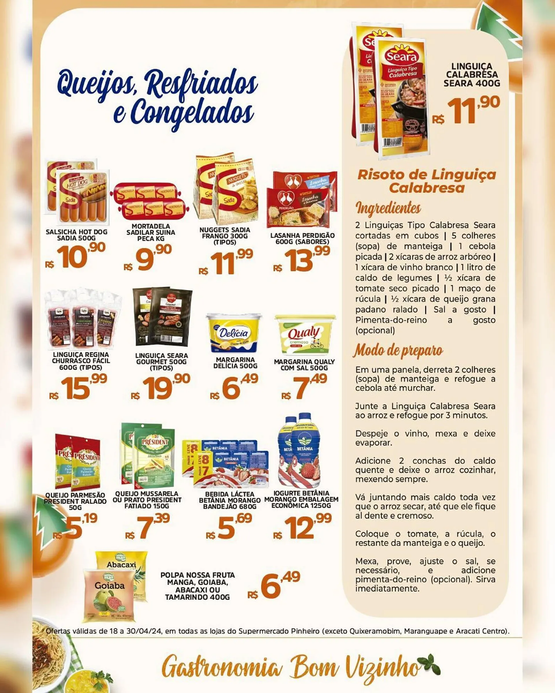 Encarte de Catálogo Pinheiro Supermercado 17 de abril até 30 de abril 2024 - Pagina 4