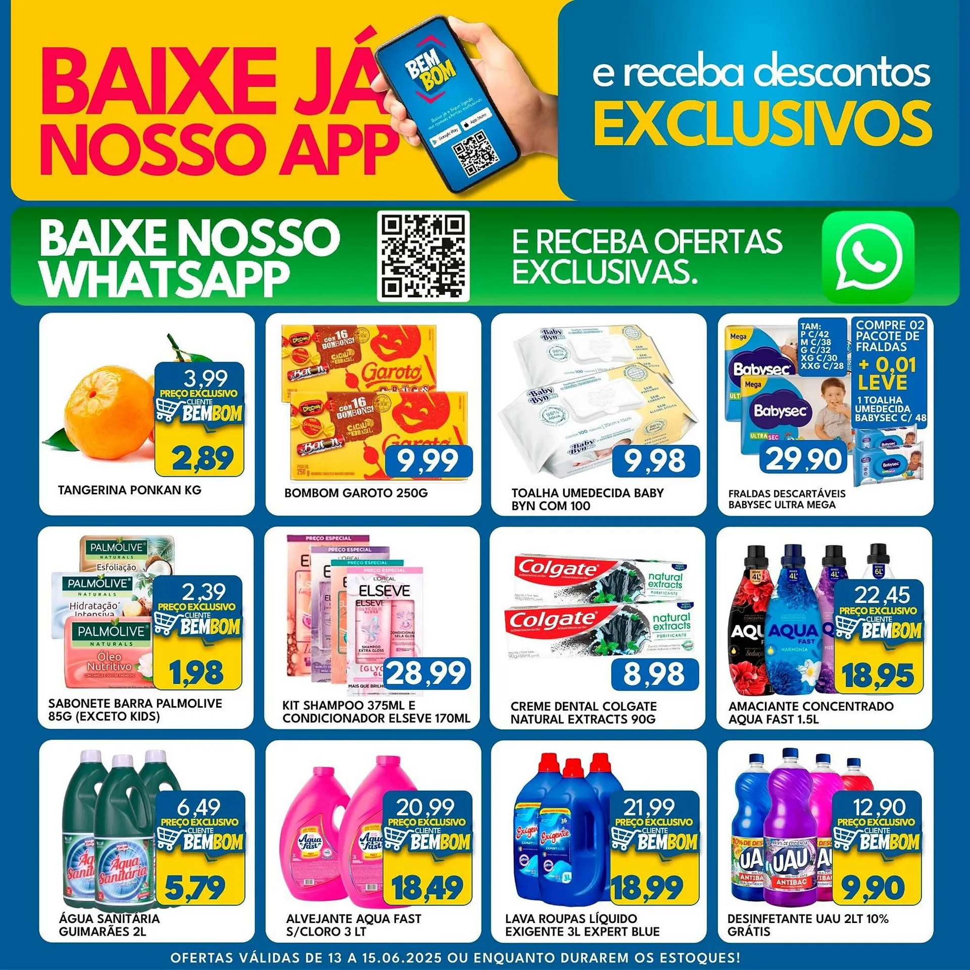 Encarte de Catálogo Rancho Bom Supermercados 13 de junho até 15 de junho 2025 - Pagina 3