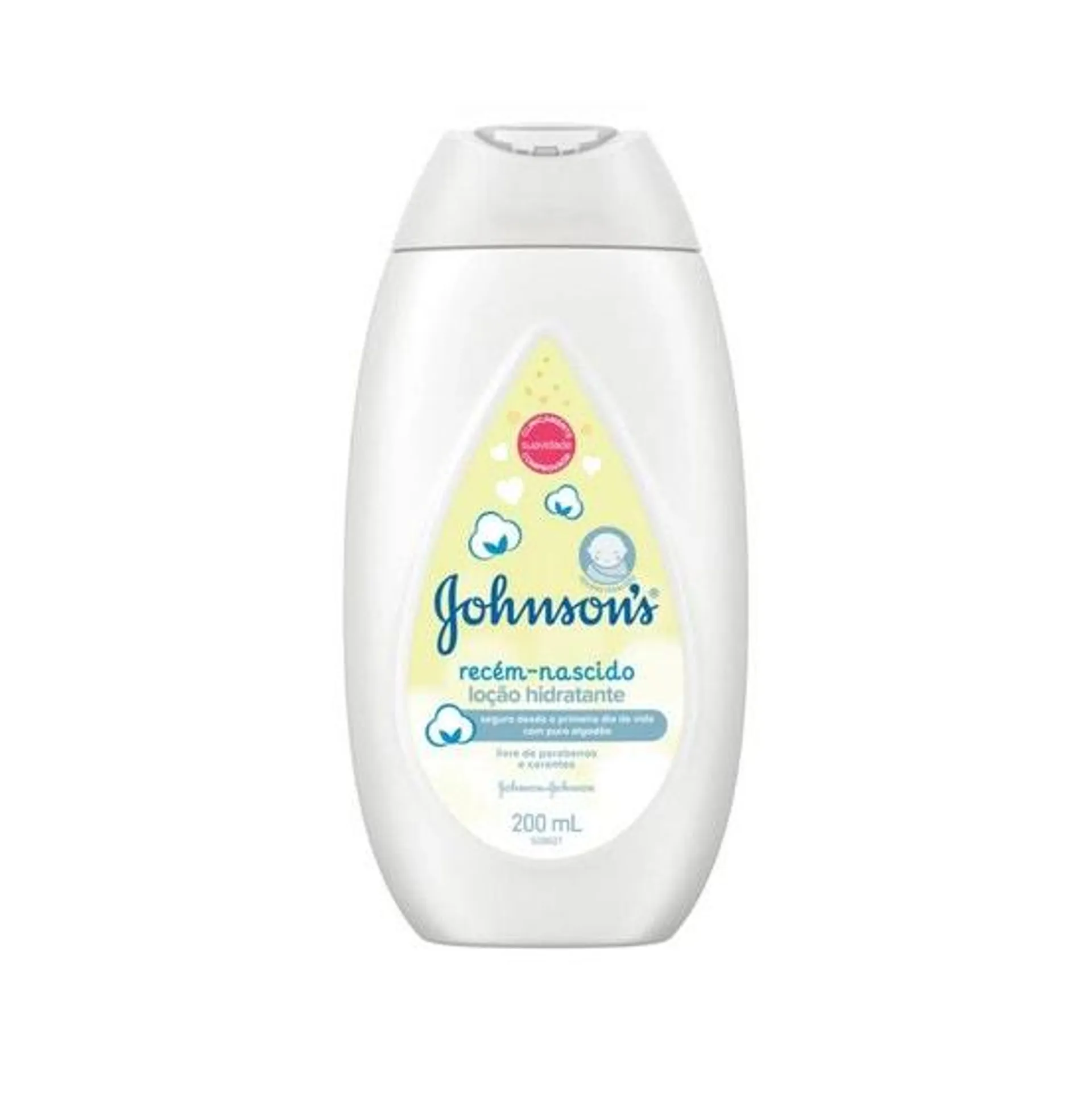 Loção Hidratante Infantil Johnson's Recém Nascido 200ml