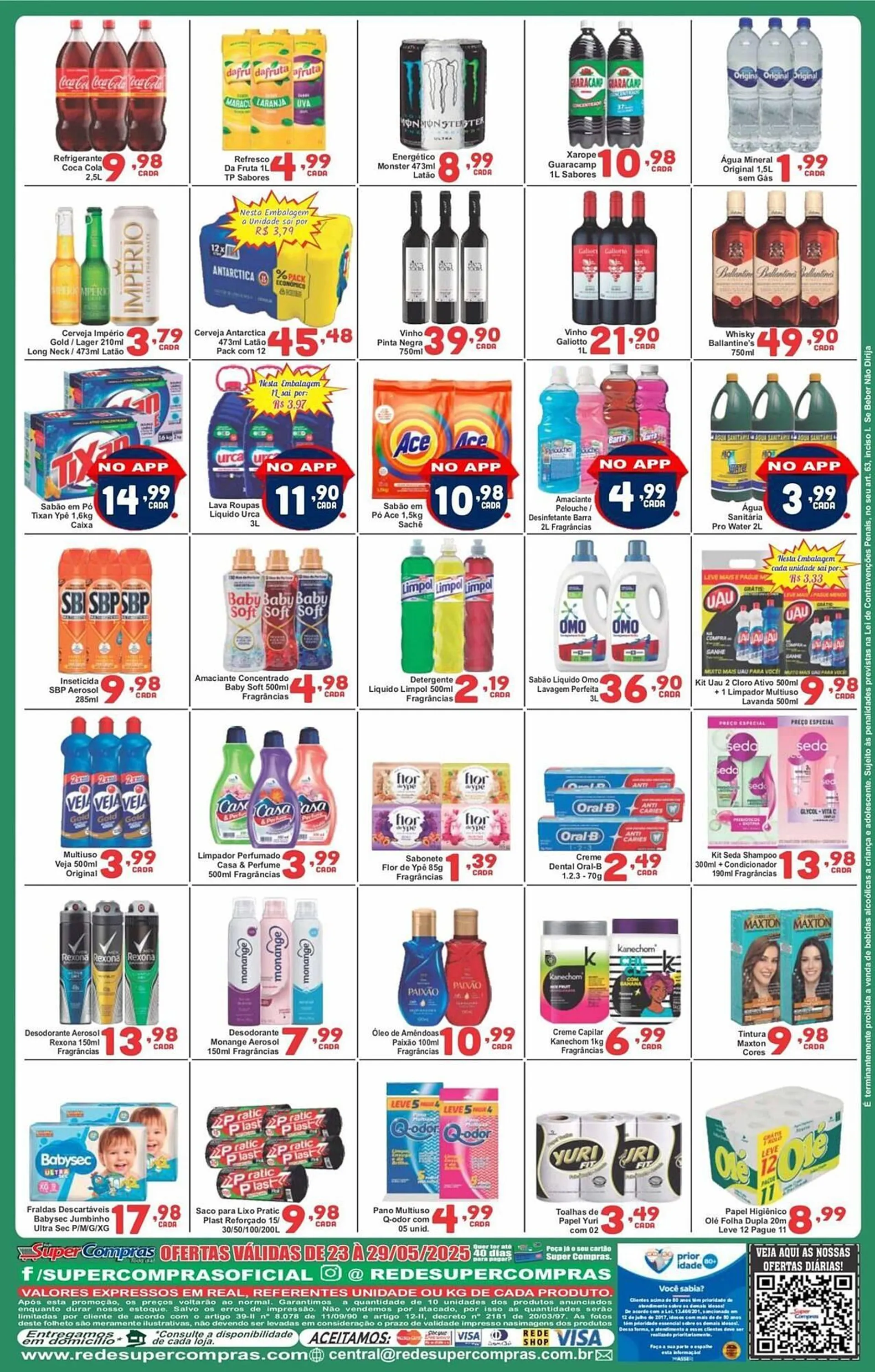 Encarte de Catálogo Rede Super Compras 23 de maio até 29 de maio 2025 - Pagina 4