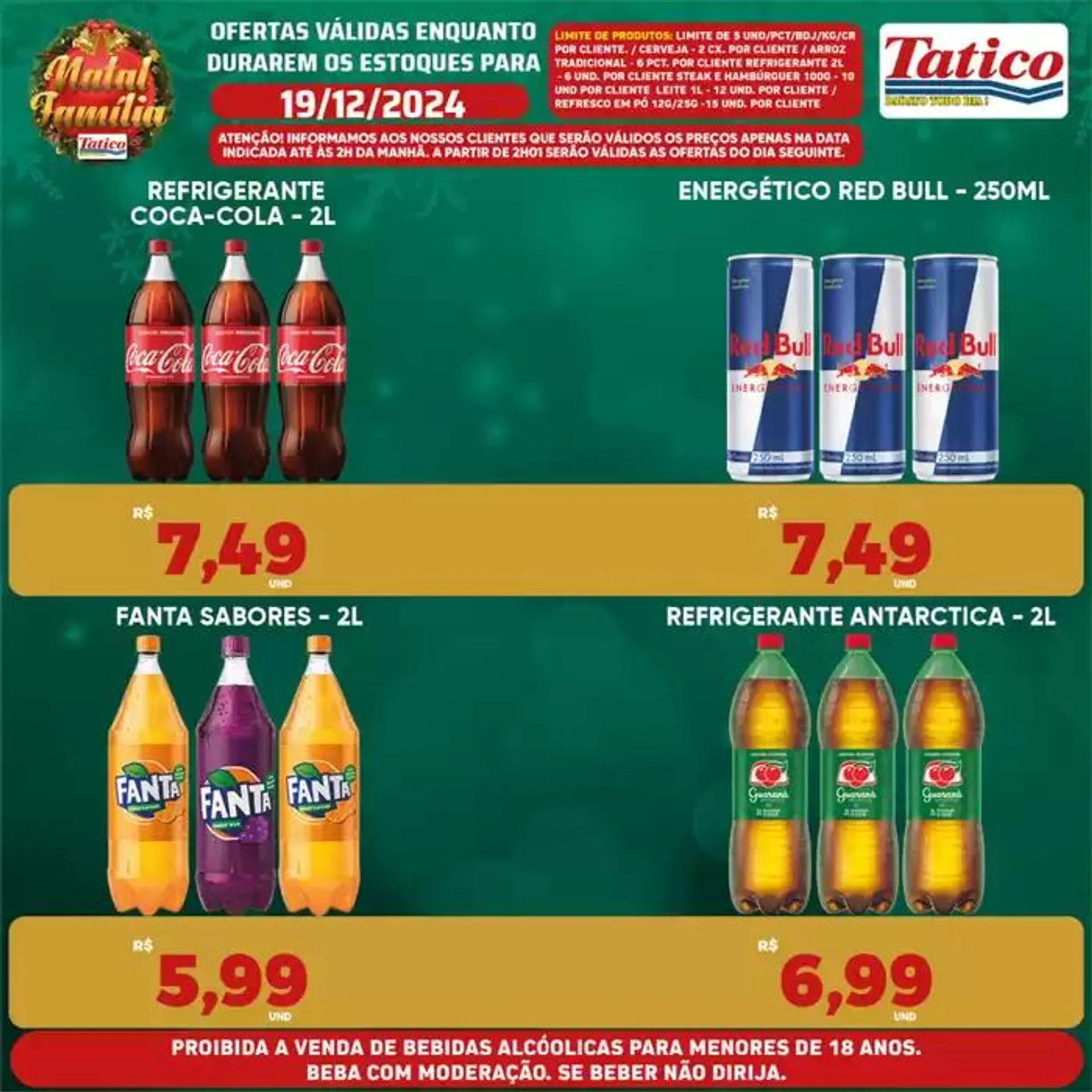 Encarte de Ofertas Tatico 19 de dezembro até 22 de dezembro 2024 - Pagina 30