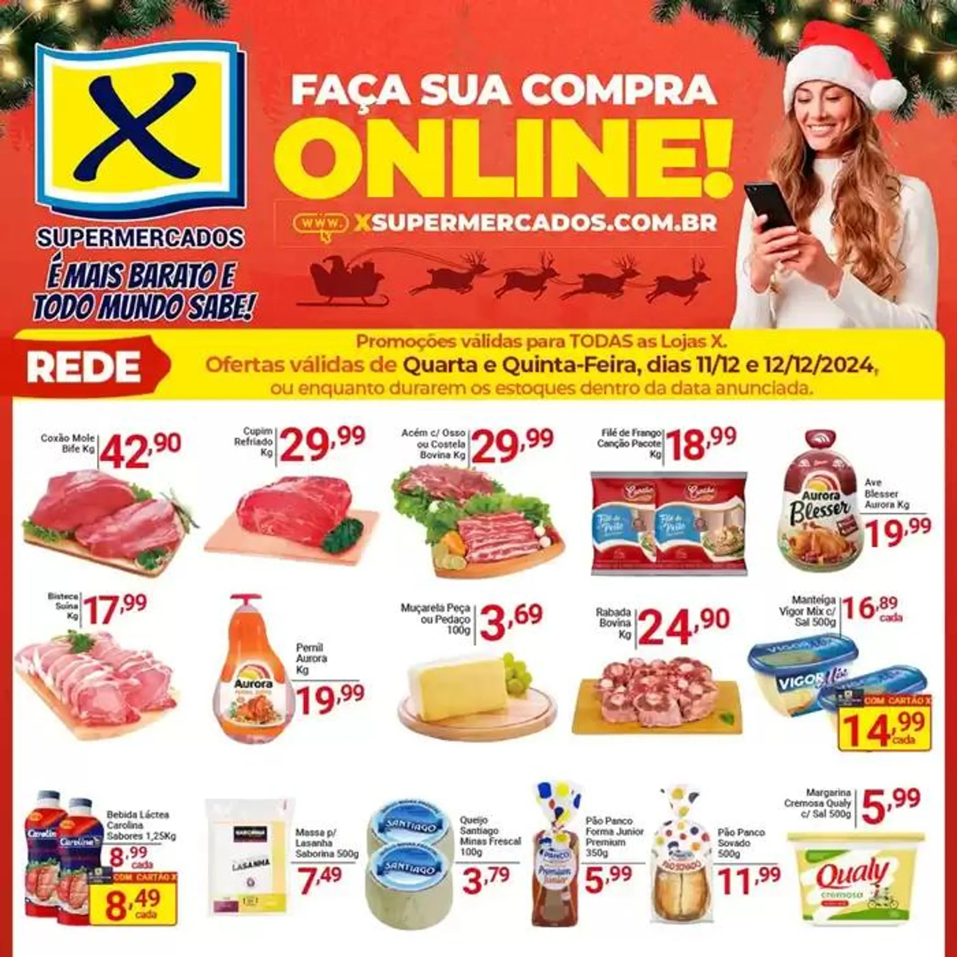 Encarte de Ofertas X Supermercados 12 de dezembro até 24 de dezembro 2024 - Pagina 6